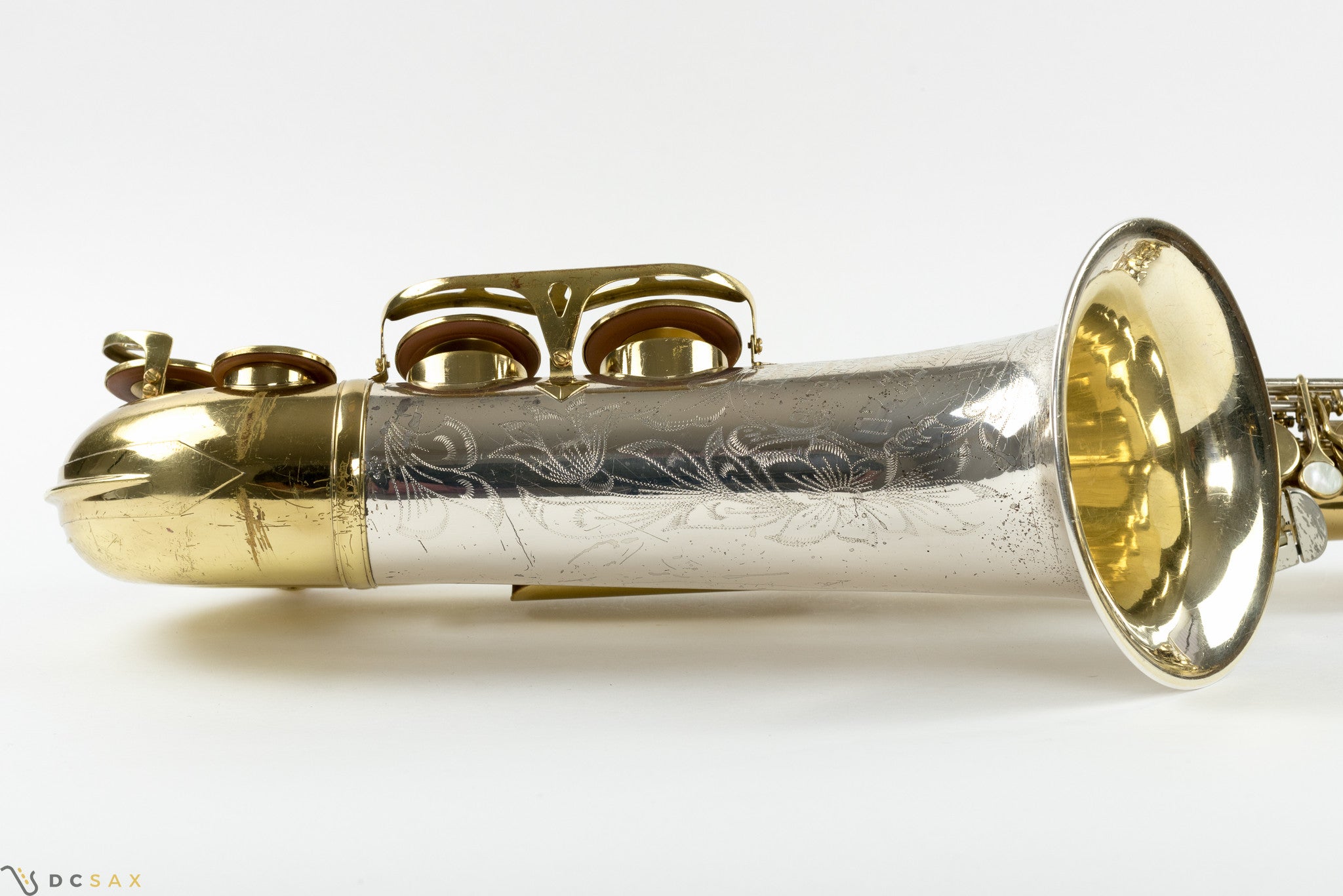 King Super 20 Silver Sonic Tenor Saxophone, Cleveland, Original Lacquer, Fresh Overhaul