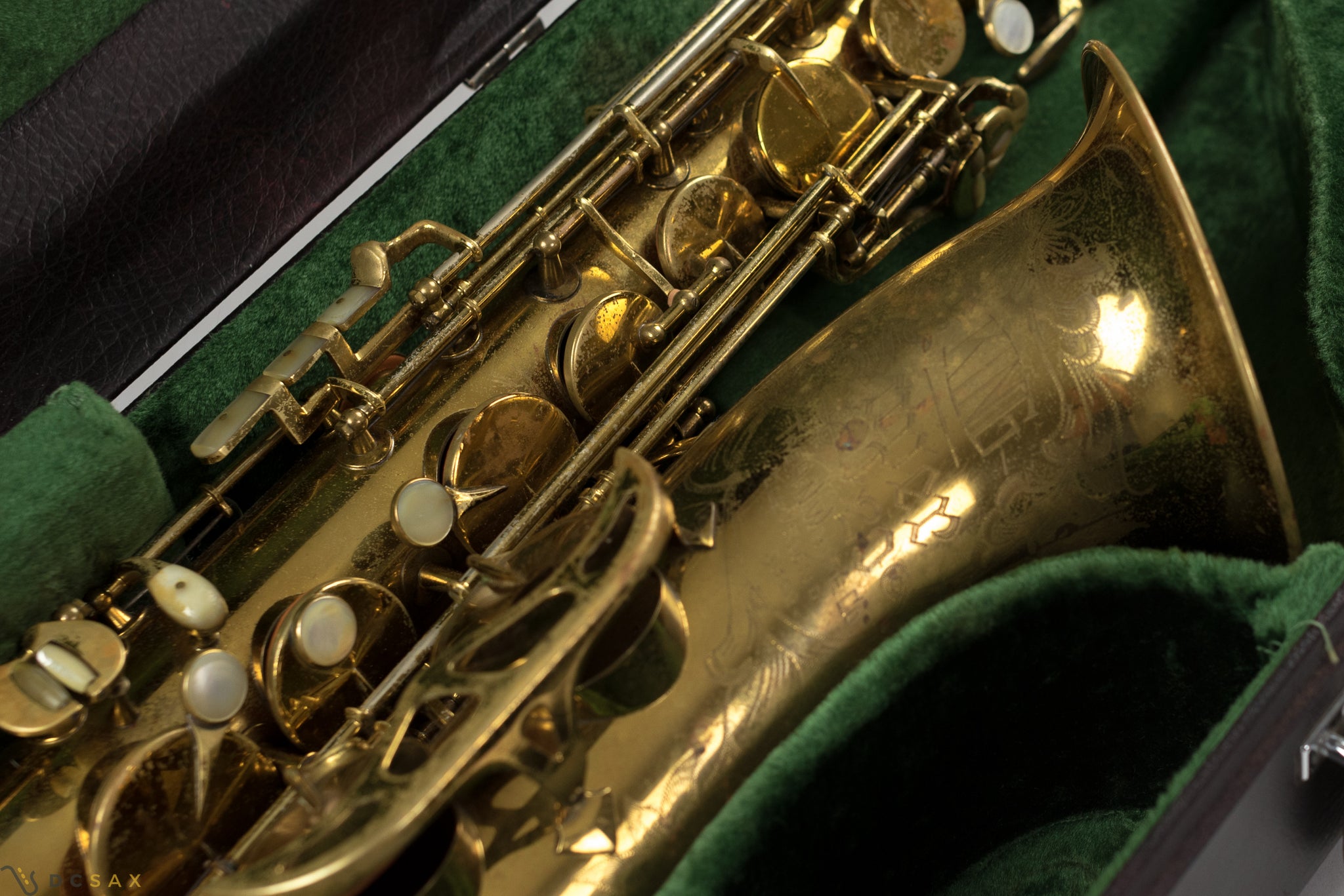 1953 King Super 20 Tenor Saxophone, Full Pearls