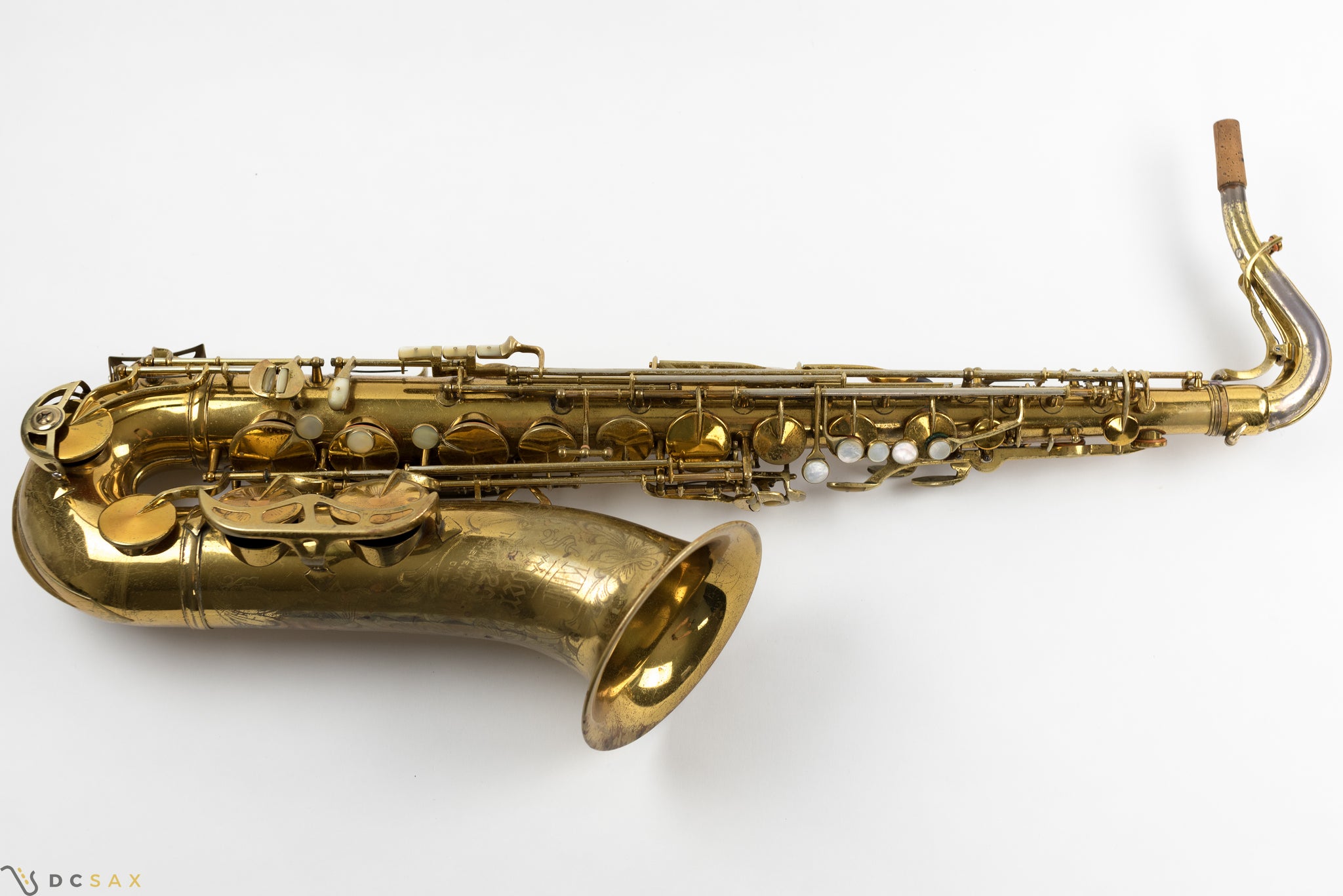 1953 King Super 20 Tenor Saxophone, Full Pearls
