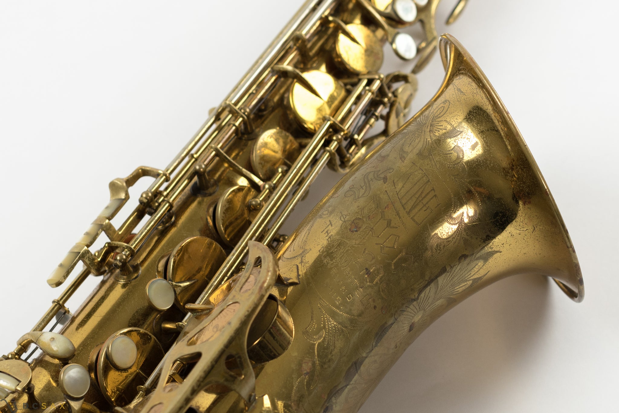 1953 King Super 20 Tenor Saxophone, Full Pearls