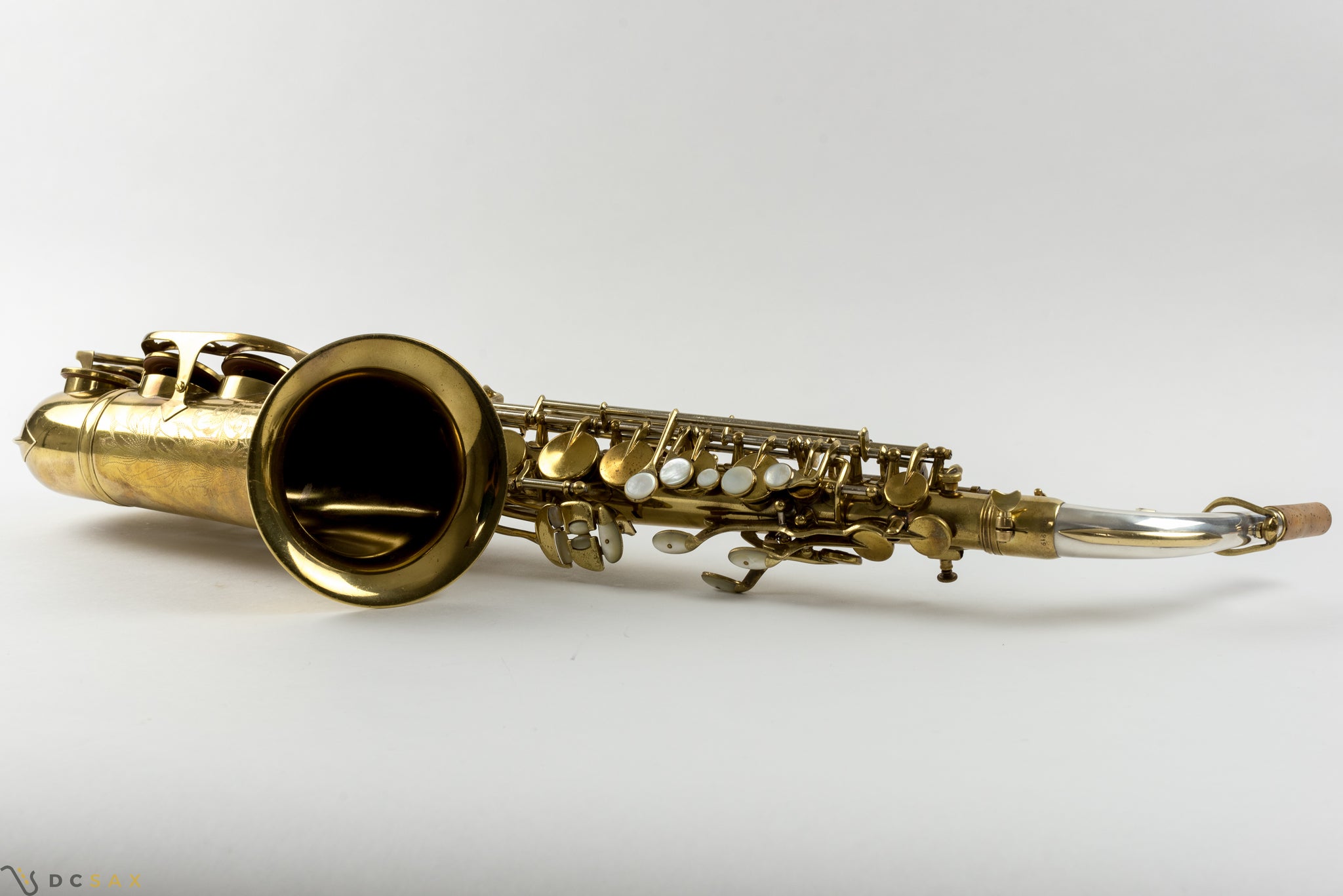 308,xxx King Super 20 Alto Saxophone, Full Pearls, Silver Neck, 96% Original Lacquer