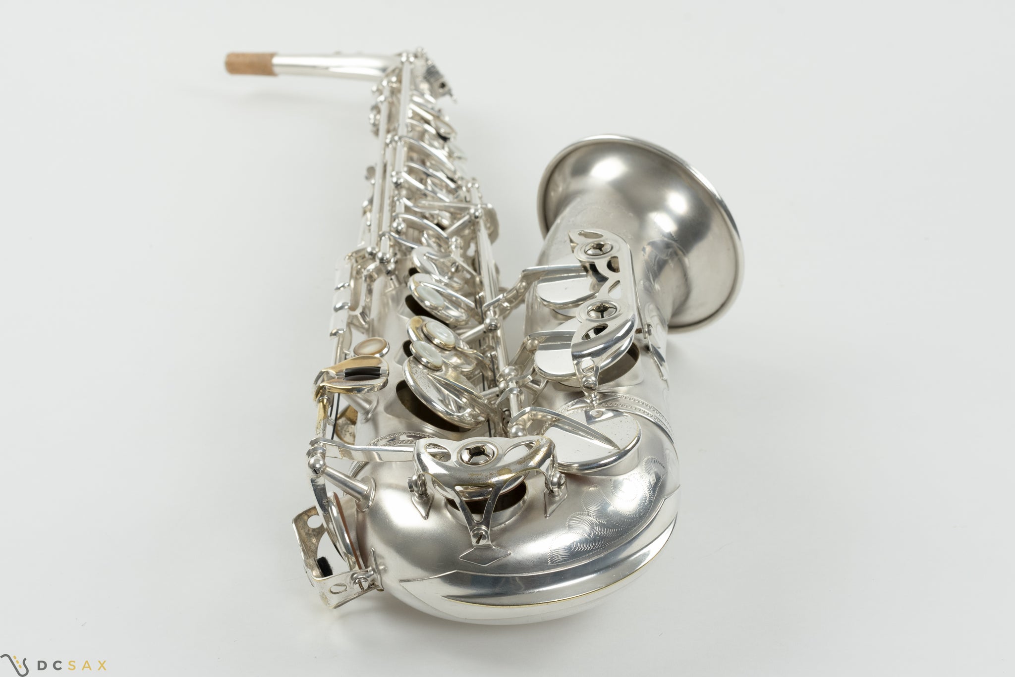 83,xxx Selmer Mark VI Alto Saxophone, 99% Original Satin Silver Plate, Medium Bow, Overhaul, WOW