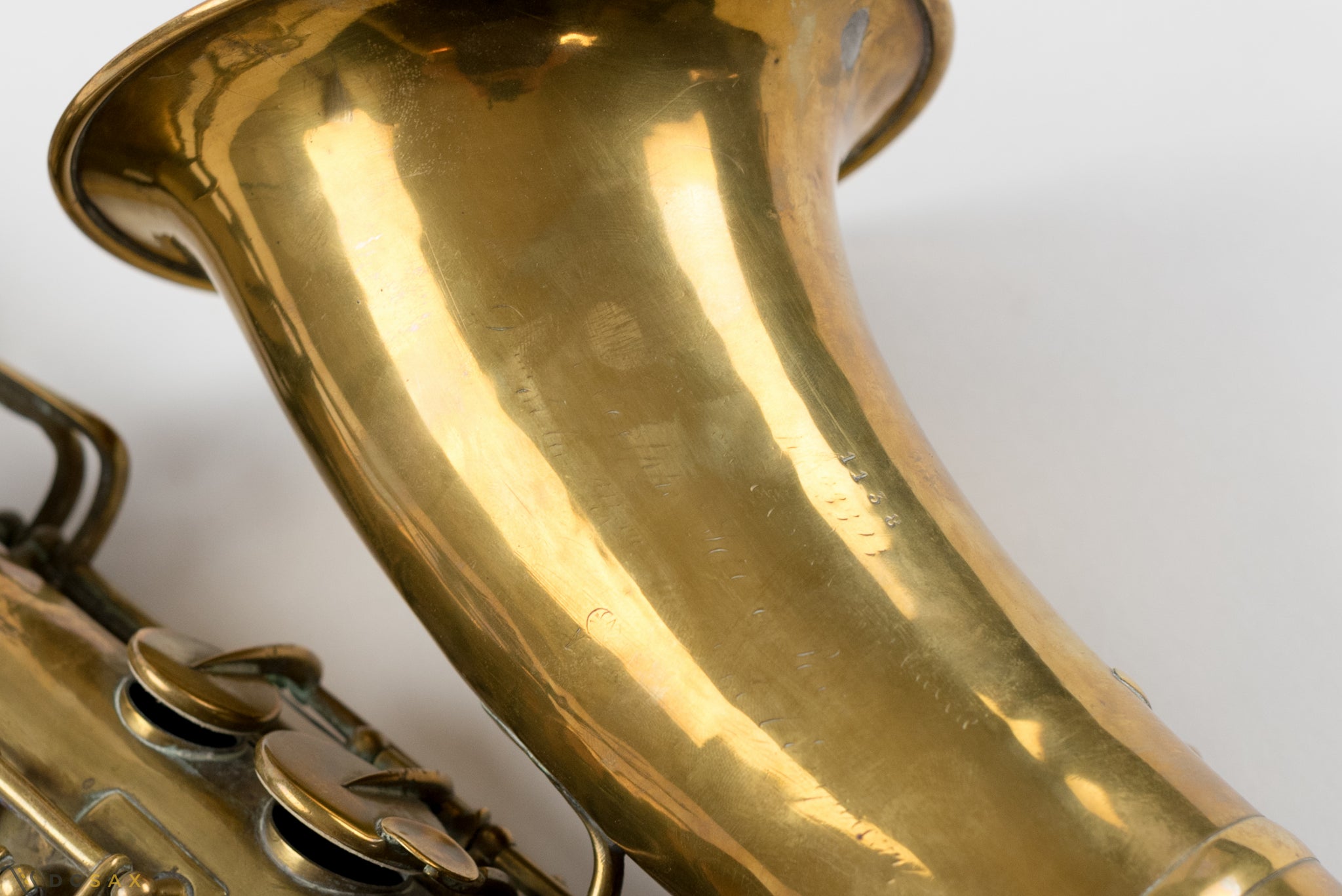 1861 Adolphe Sax Alto Saxophone, Early Big Bell Version