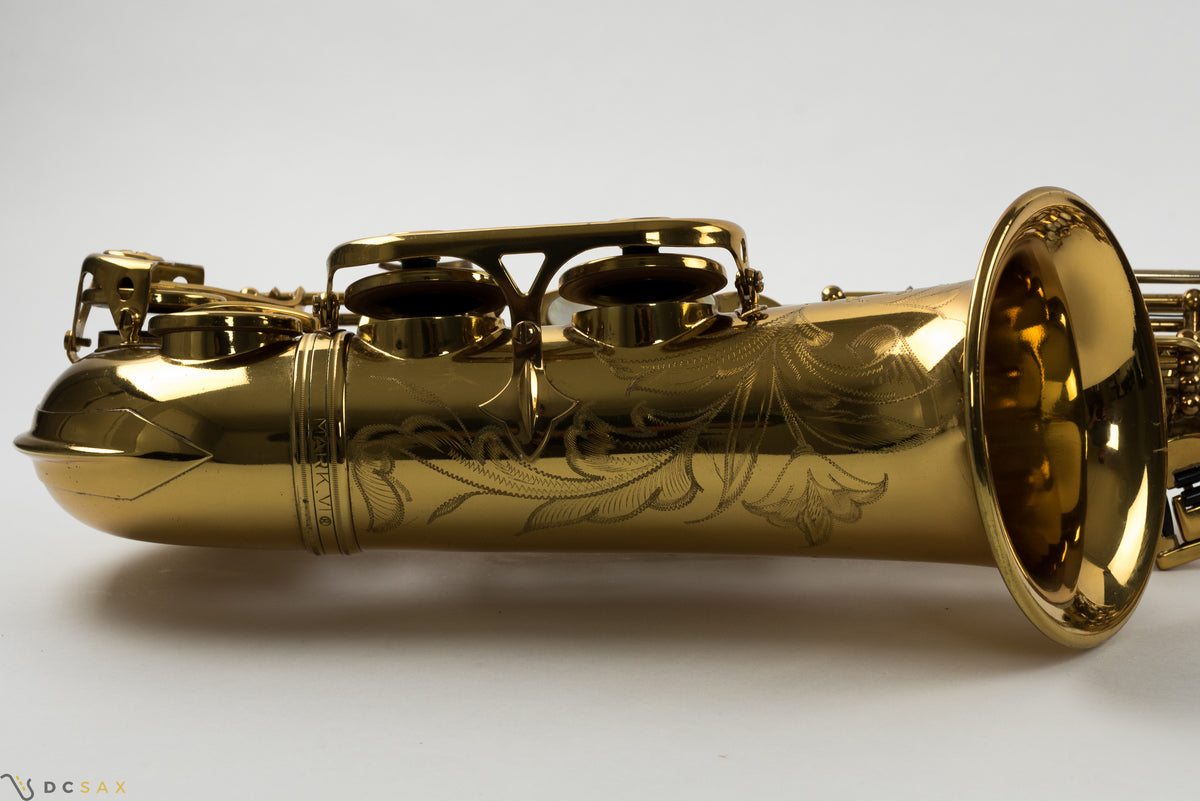 Selmer Mark VI アルトサックス(シリアル174,xxx番台)、極美品、全タンポ交換済み、演奏動画あり