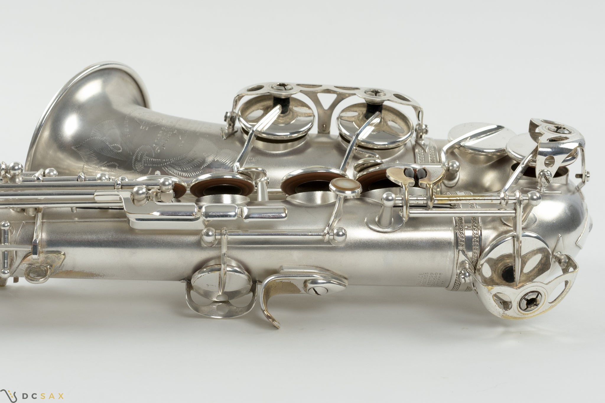 83,xxx Selmer Mark VI Alto Saxophone, 99% Original Satin Silver Plate, Medium Bow, Overhaul, WOW