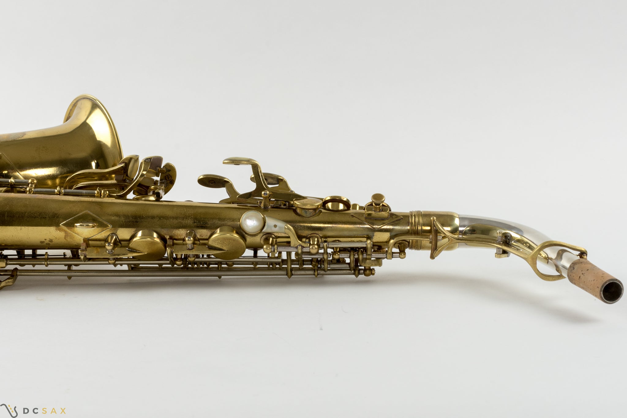 308,xxx King Super 20 Alto Saxophone, Full Pearls, Silver Neck, 96% Original Lacquer