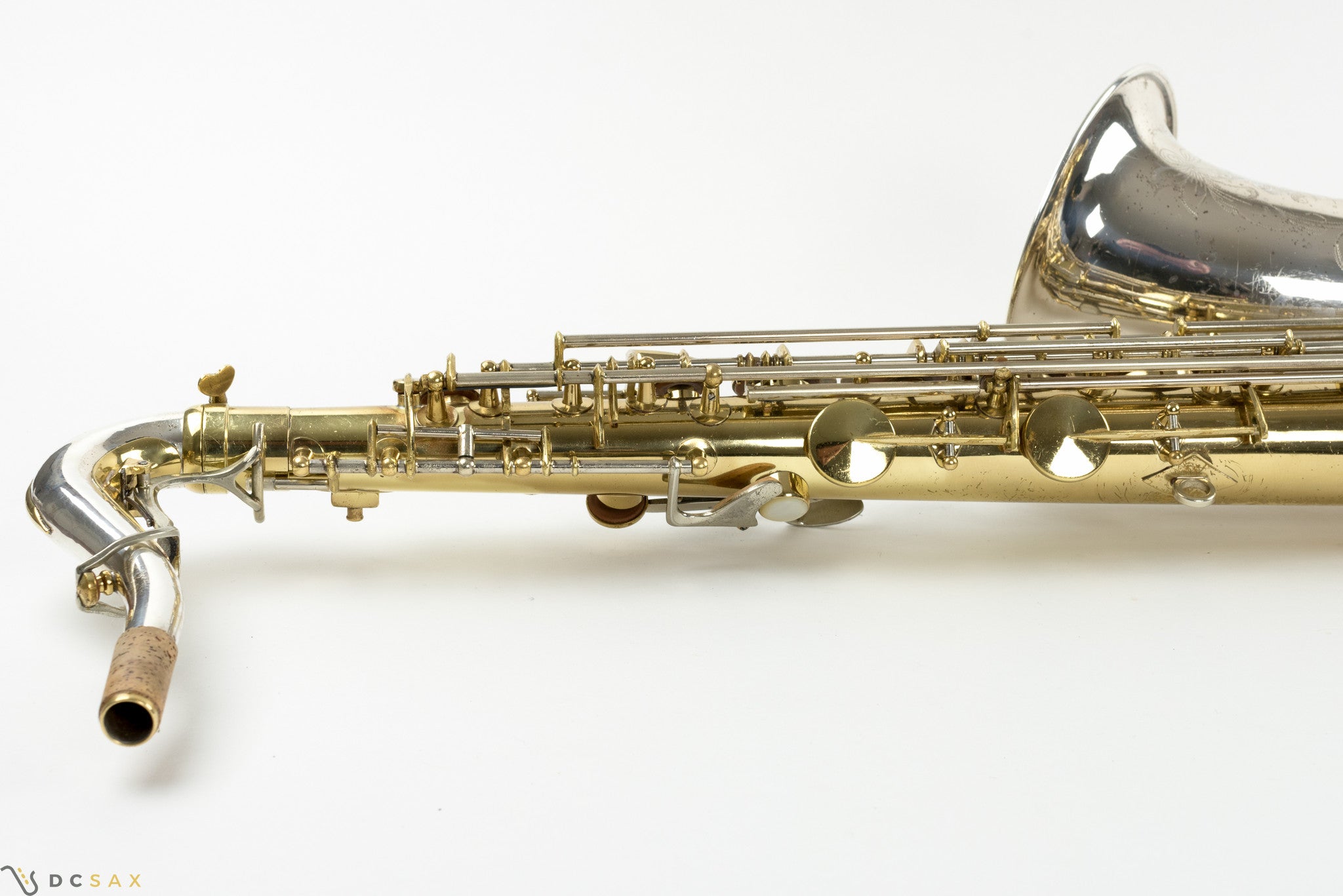 King Super 20 Silver Sonic Tenor Saxophone, Cleveland, Original Lacquer, Fresh Overhaul