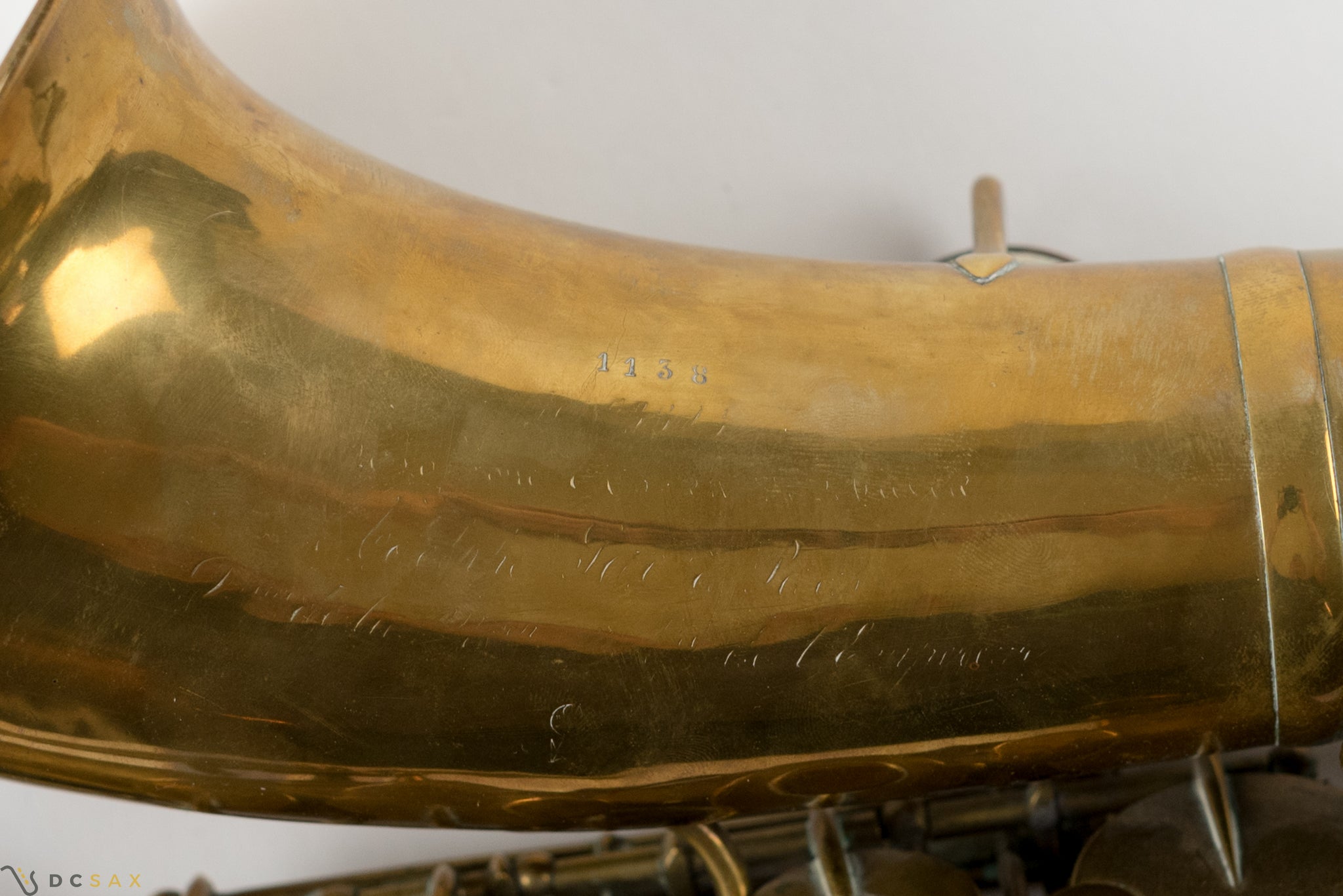 1861 Adolphe Sax Alto Saxophone, Early Big Bell Version