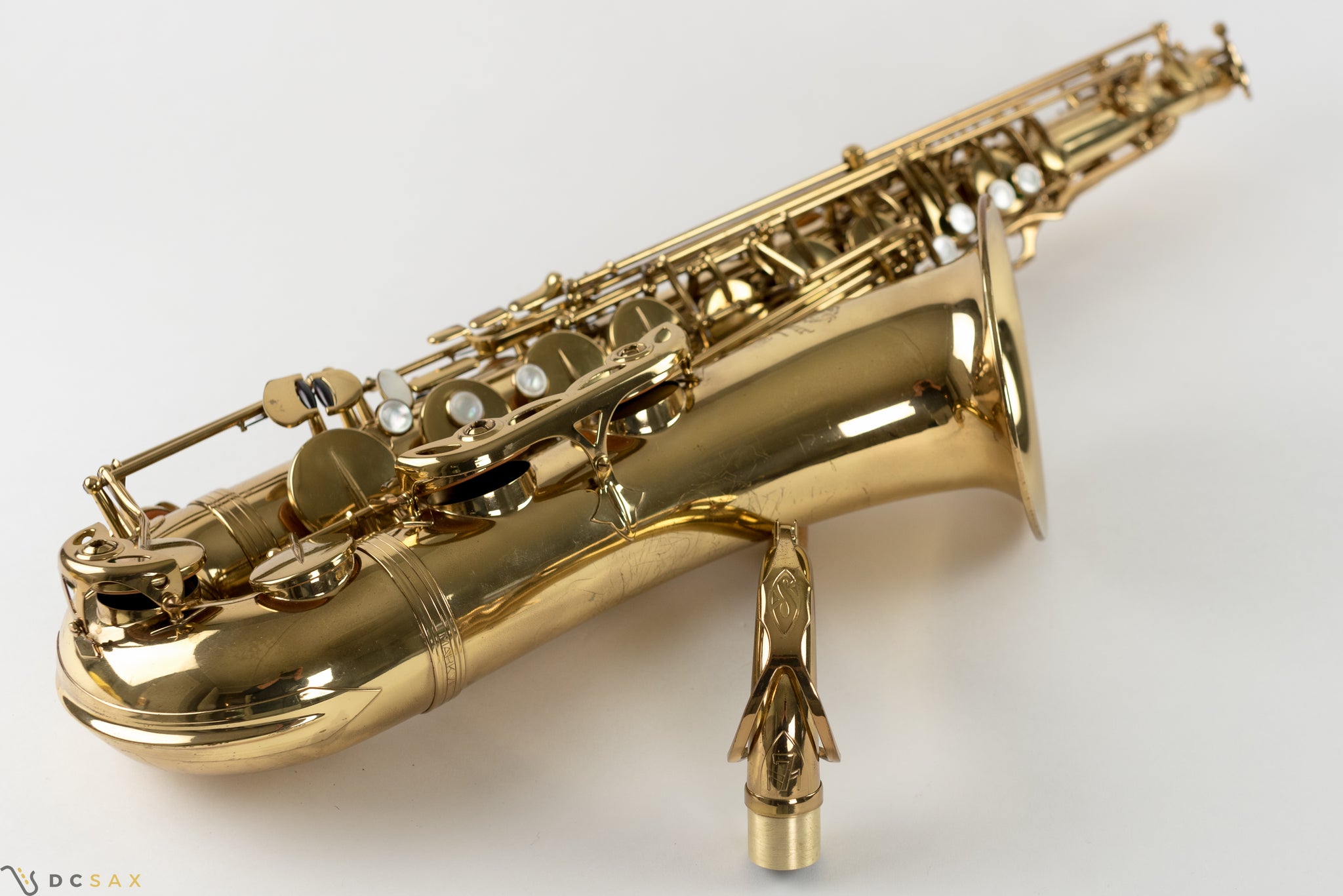 Selmer Mark VII Tenor Saxophone, 97% Original Lacquer, Video