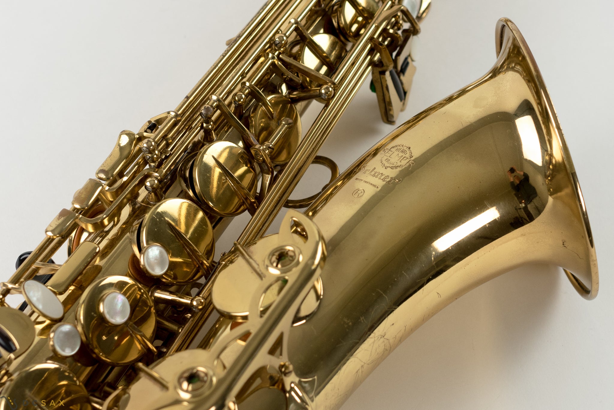 Selmer Mark VII Tenor Saxophone, 97% Original Lacquer, Video