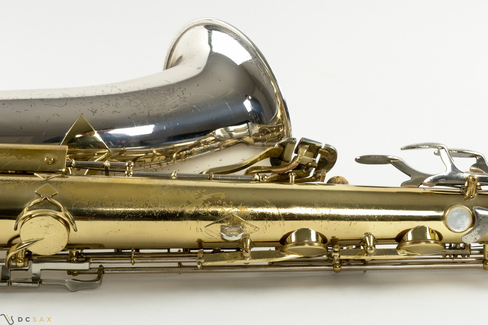 King Super 20 Silver Sonic Tenor Saxophone, Cleveland, Original Lacquer, Fresh Overhaul