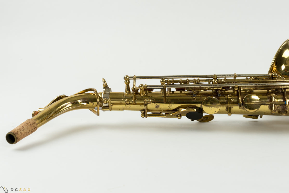 1954년식 55,xxx번대 셀머 Mark VI 알토 색소폰, 더블 S 넥, 전체 수리 완료