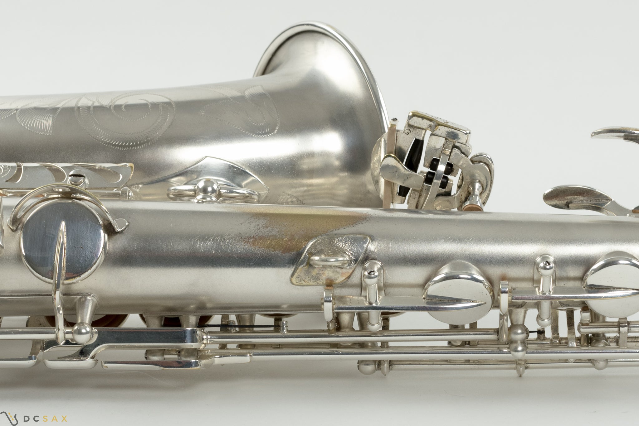 83,xxx Selmer Mark VI Alto Saxophone, 99% Original Satin Silver Plate, Medium Bow, Overhaul, WOW