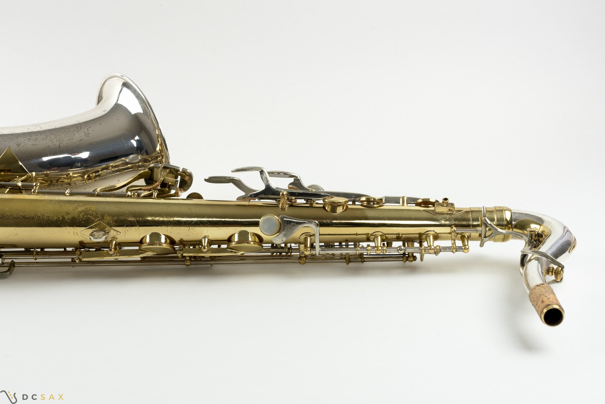 King Super 20 Silver Sonic Tenor Saxophone, Cleveland, Original Lacquer, Fresh Overhaul