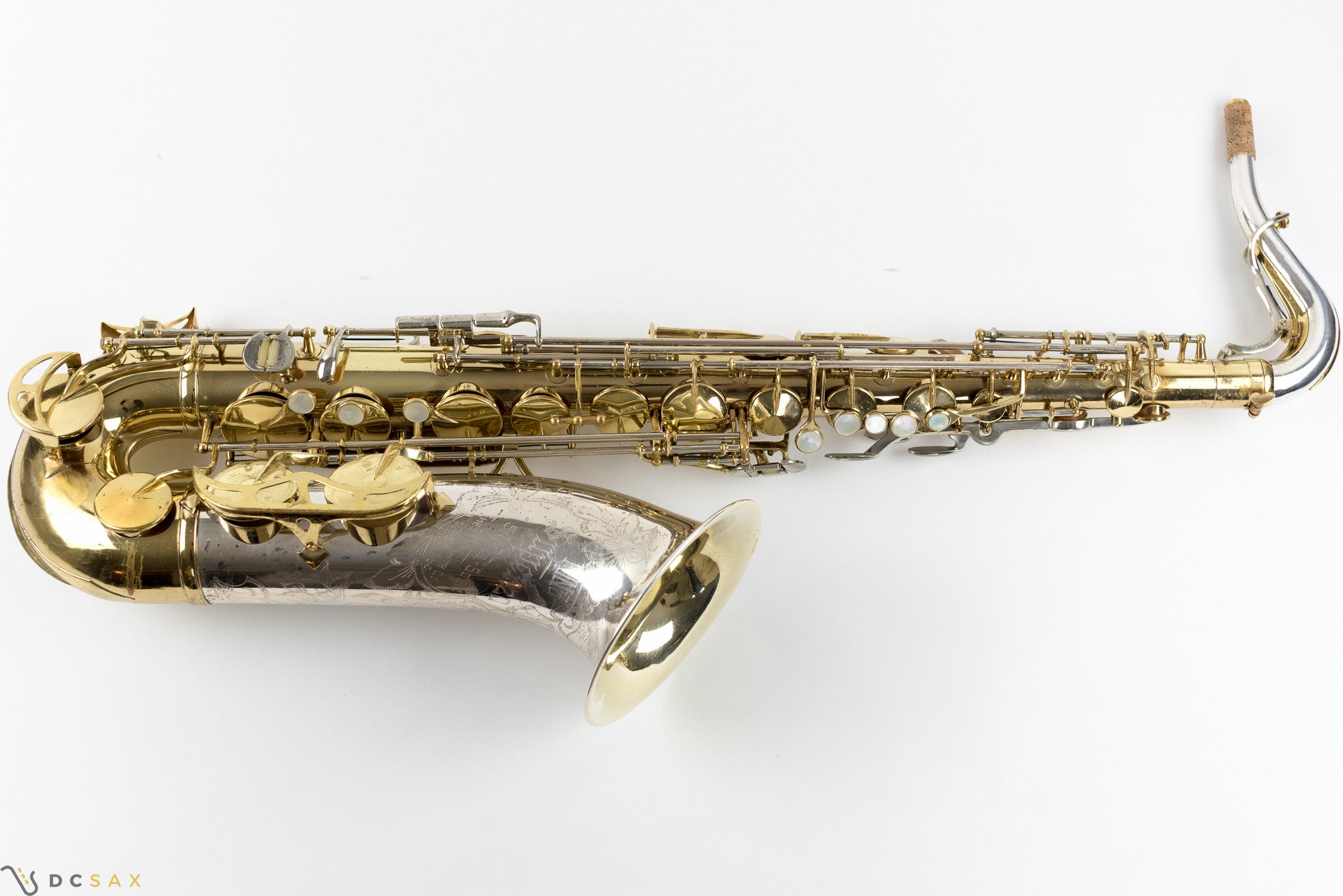King Super 20 Silver Sonic Tenor Saxophone, Cleveland, Original Lacquer, Fresh Overhaul