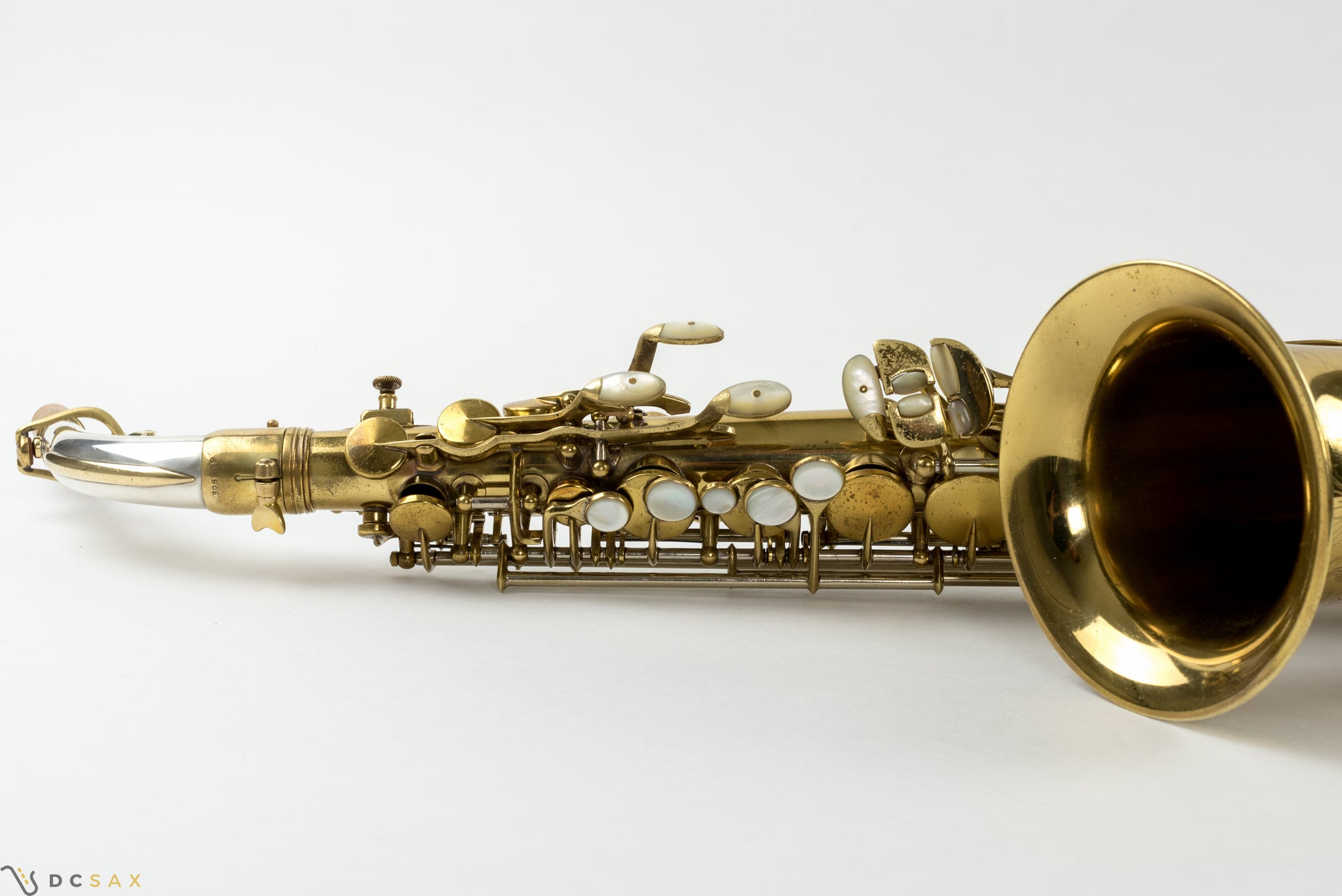 308,xxx King Super 20 Alto Saxophone, Full Pearls, Silver Neck, 96% Original Lacquer