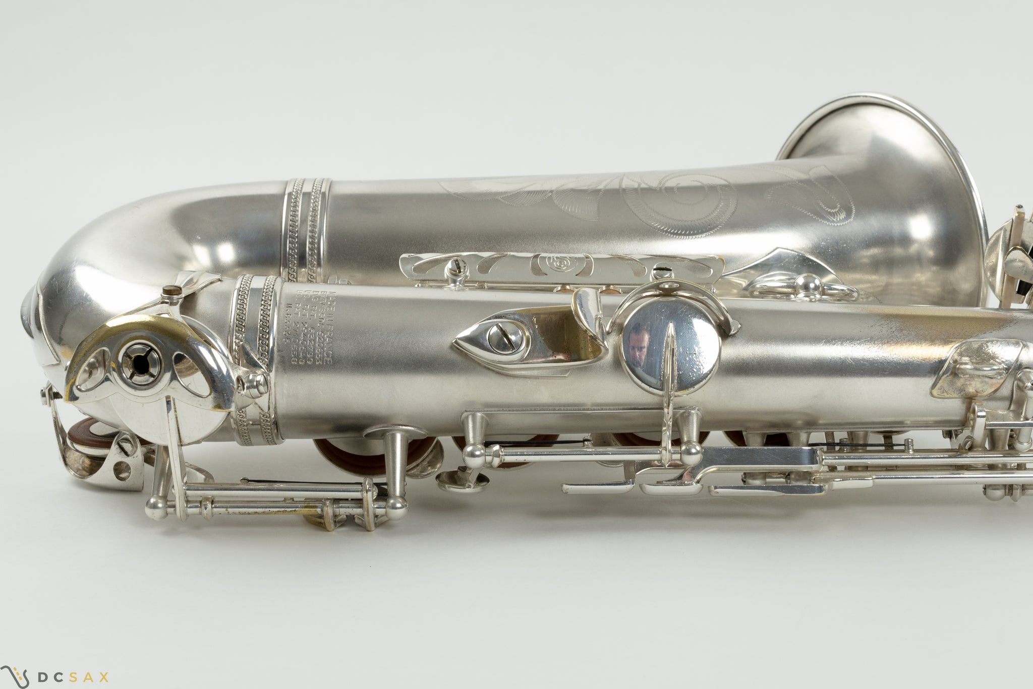83,xxx Selmer Mark VI Alto Saxophone, 99% Original Satin Silver Plate, Medium Bow, Overhaul, WOW
