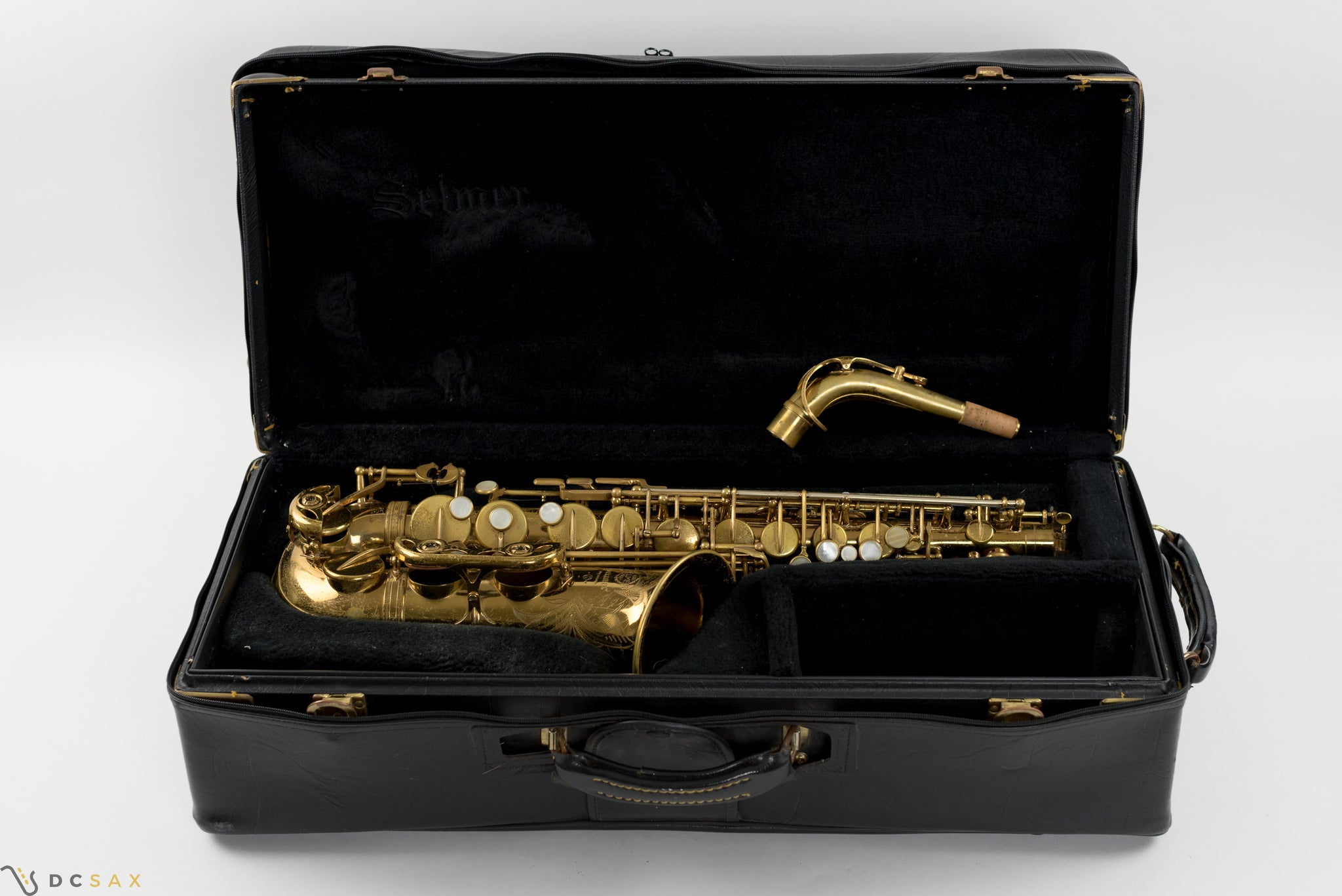 140,xxx Selmer Mark VI Alto Saxophone, Varitone Model, 90% Original Lacquer, SANBORN S/N, Overhaul