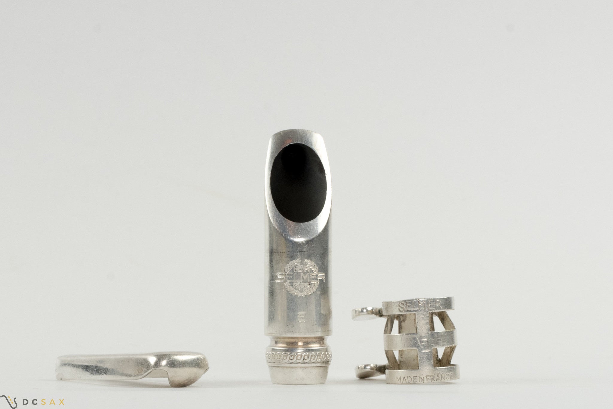 1950's Selmer Metal Soprano Saxophone Mouthpiece, E Facing