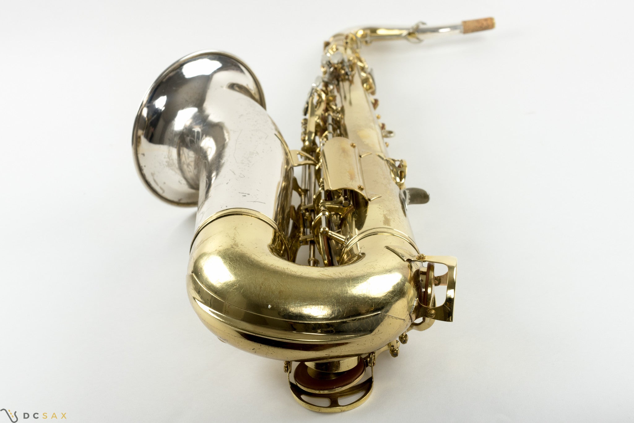 King Super 20 Silver Sonic Tenor Saxophone, Cleveland, Original Lacquer, Fresh Overhaul