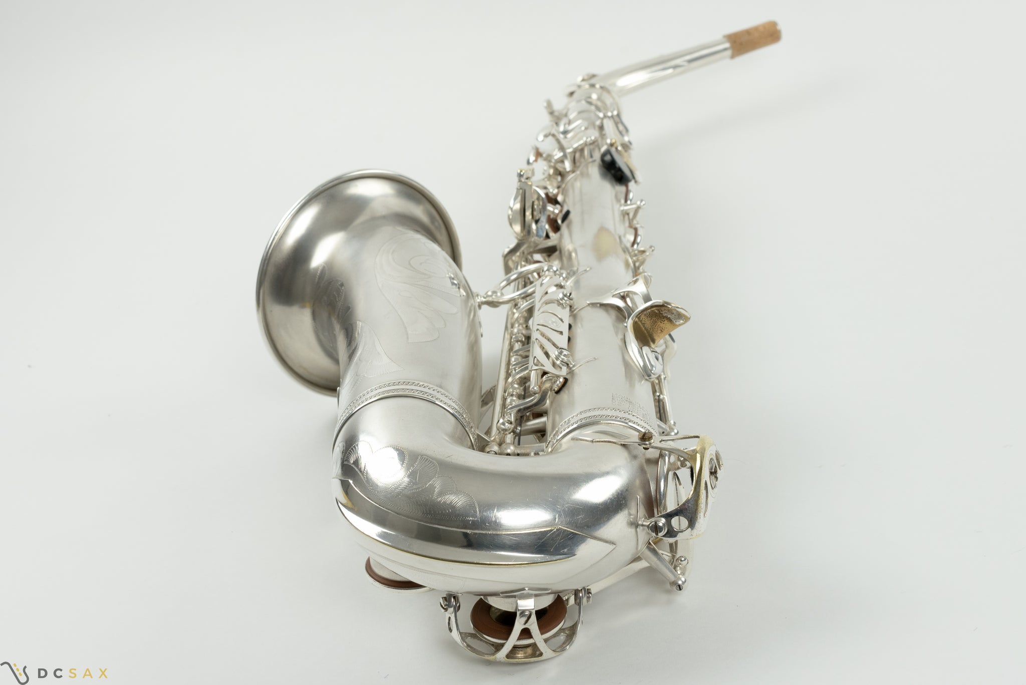 83,xxx Selmer Mark VI Alto Saxophone, 99% Original Satin Silver Plate, Medium Bow, Overhaul, WOW