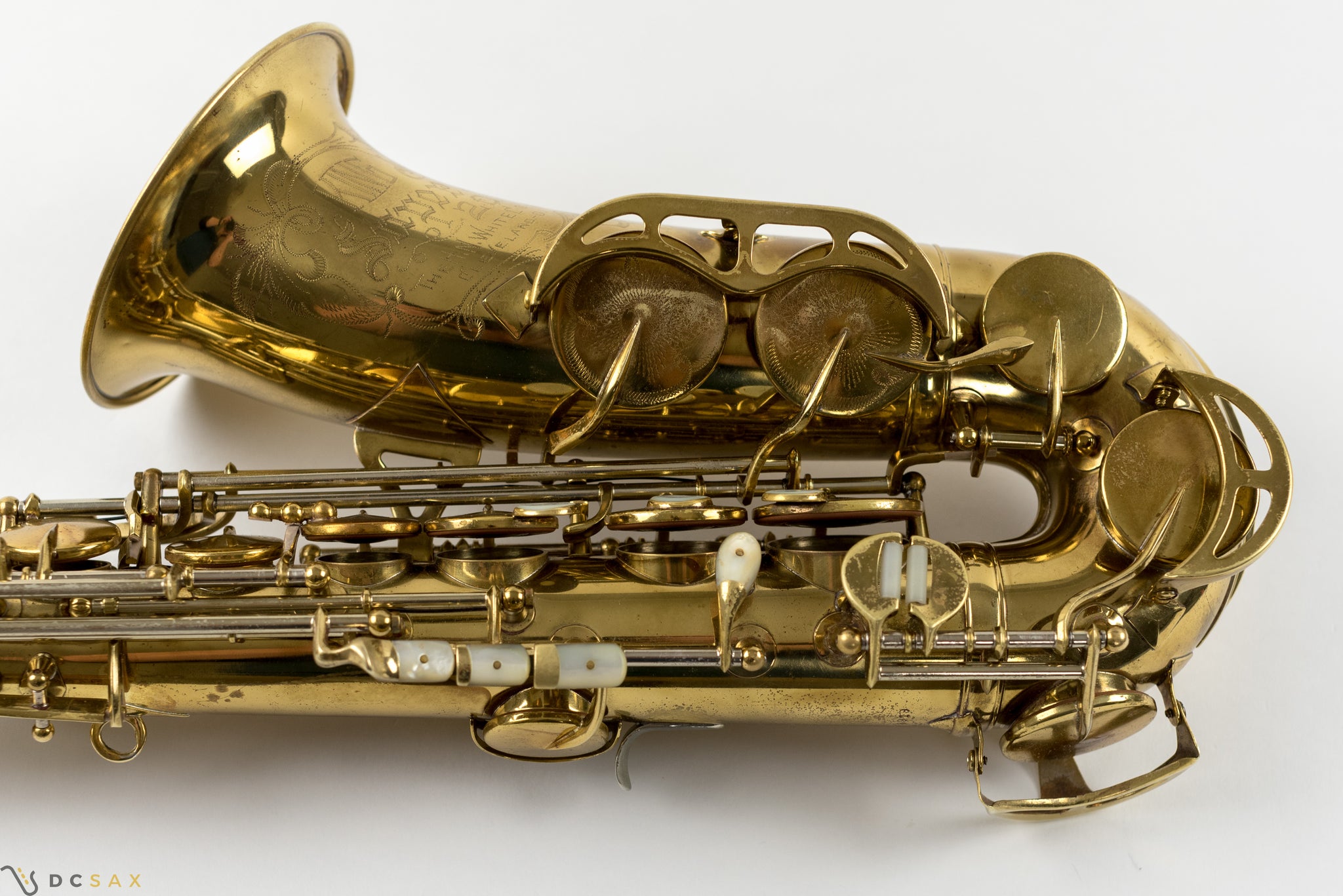 308,xxx King Super 20 Alto Saxophone, Full Pearls, Silver Neck, 96% Original Lacquer