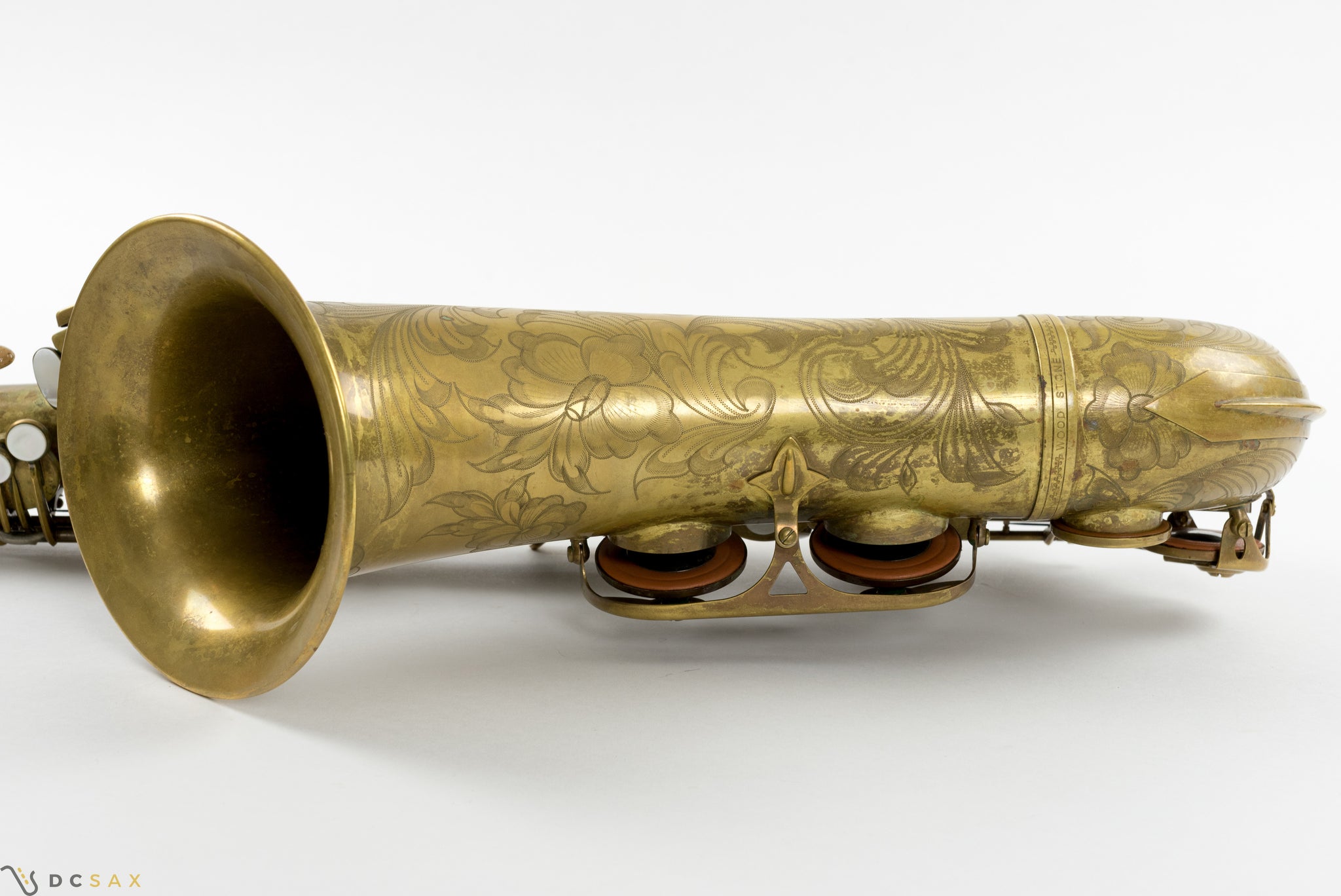 Ishimori Woodstone Tenor Saxophone, Near Mint Condition, Unlacquered Finish