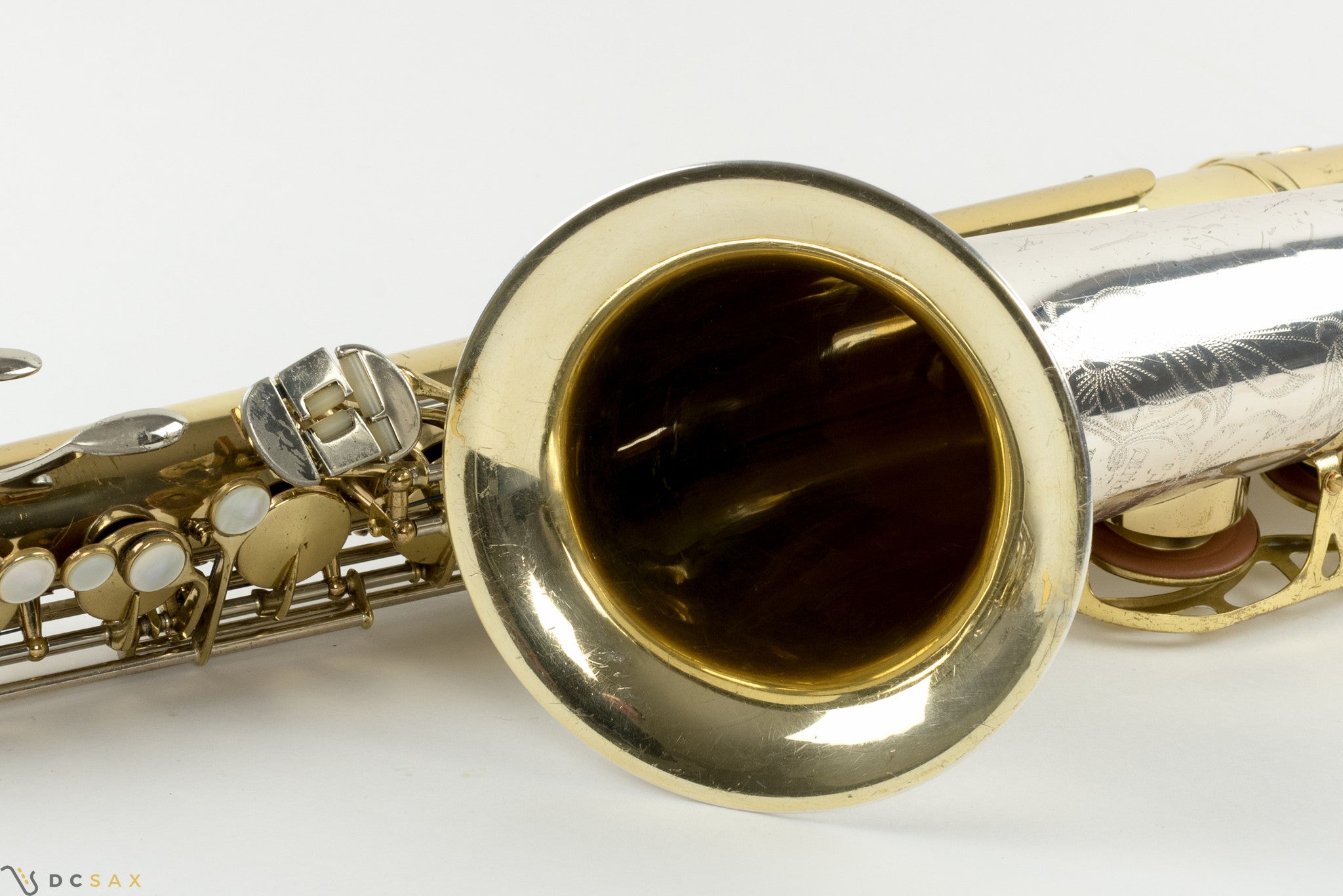 King Super 20 Silver Sonic Tenor Saxophone, Cleveland, Original Lacquer, Fresh Overhaul
