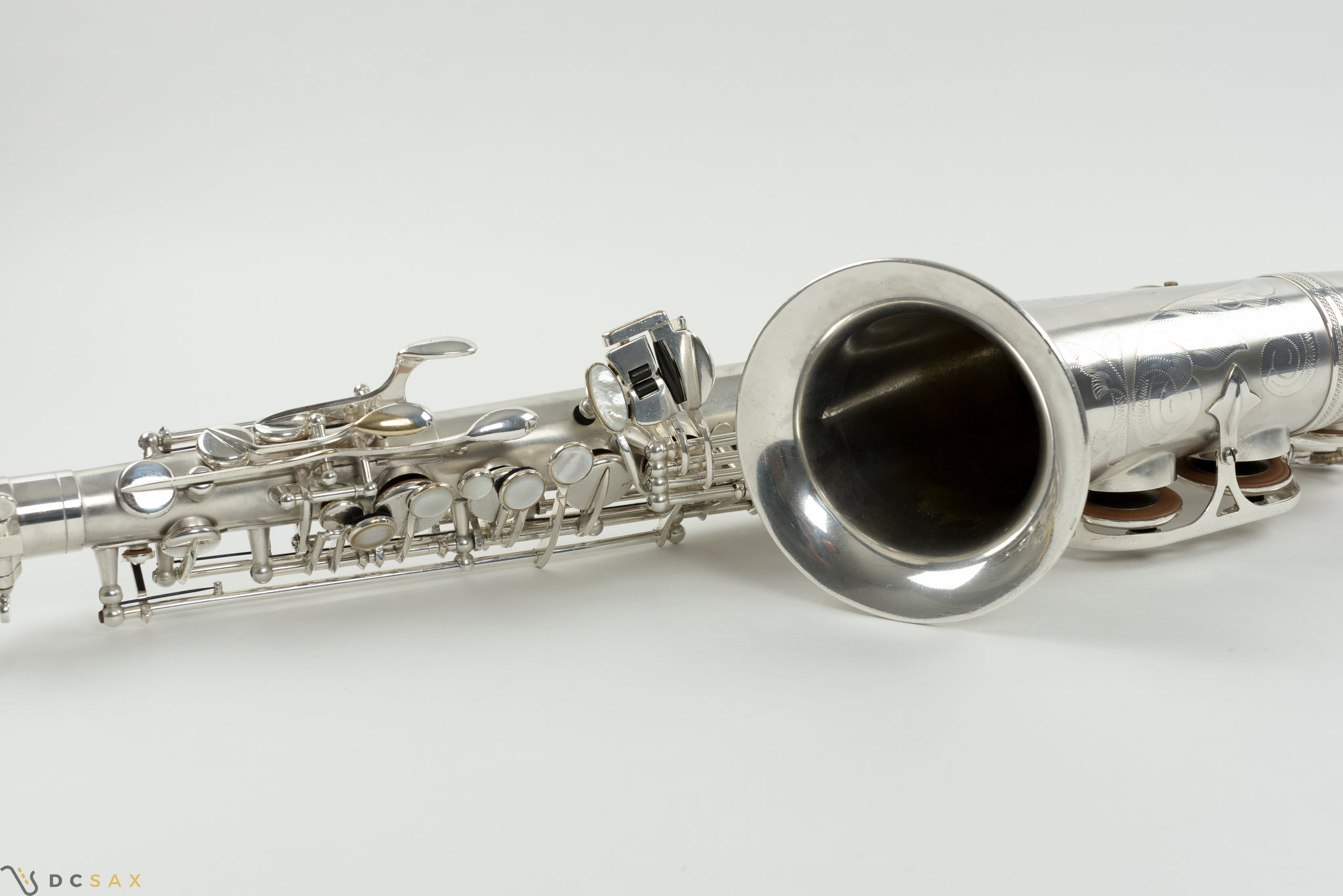 83,xxx Selmer Mark VI Alto Saxophone, 99% Original Satin Silver Plate, Medium Bow, Overhaul, WOW