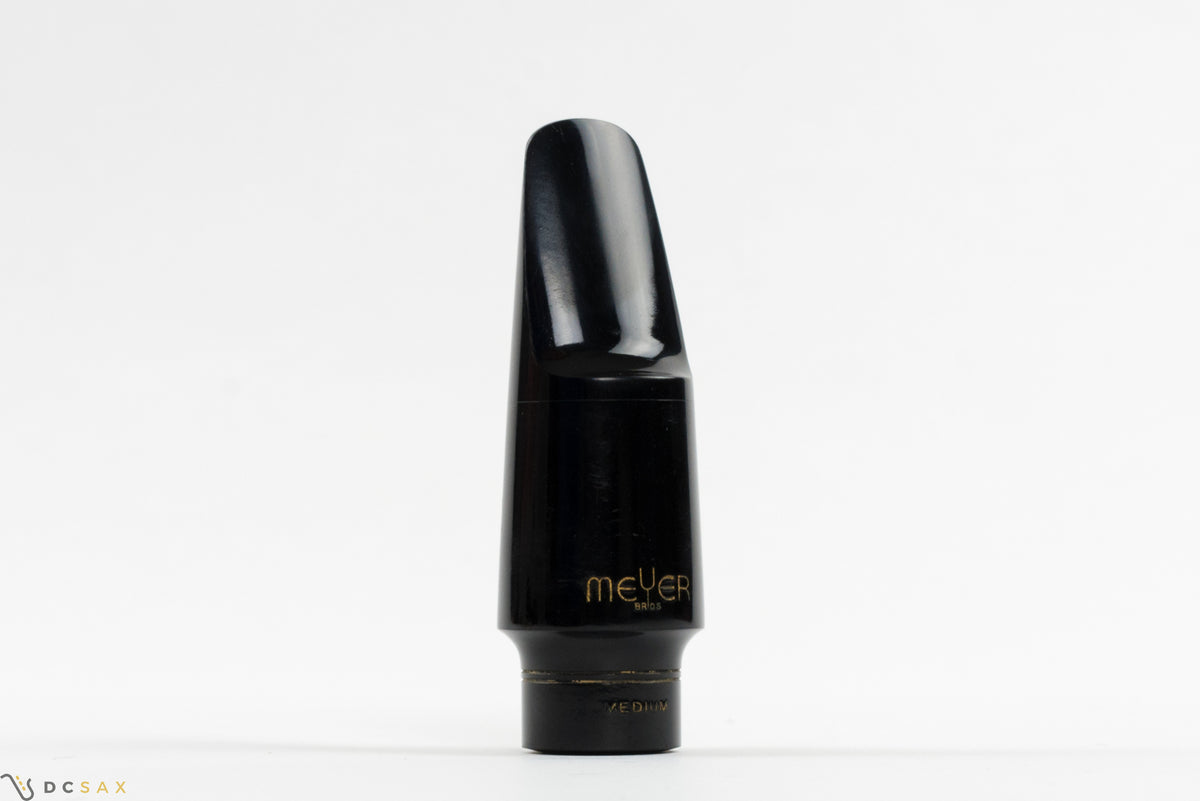 マイヤー・ブラザーズ ニューヨーク アルトサックス用マウスピース 5M ミディアムチェンバー、ニアミントコンディション、オリジナル