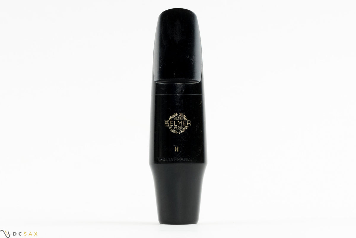 Selmer Baritone Saxophone Mouthpiece S80 H Tip Opening, Rare Facing