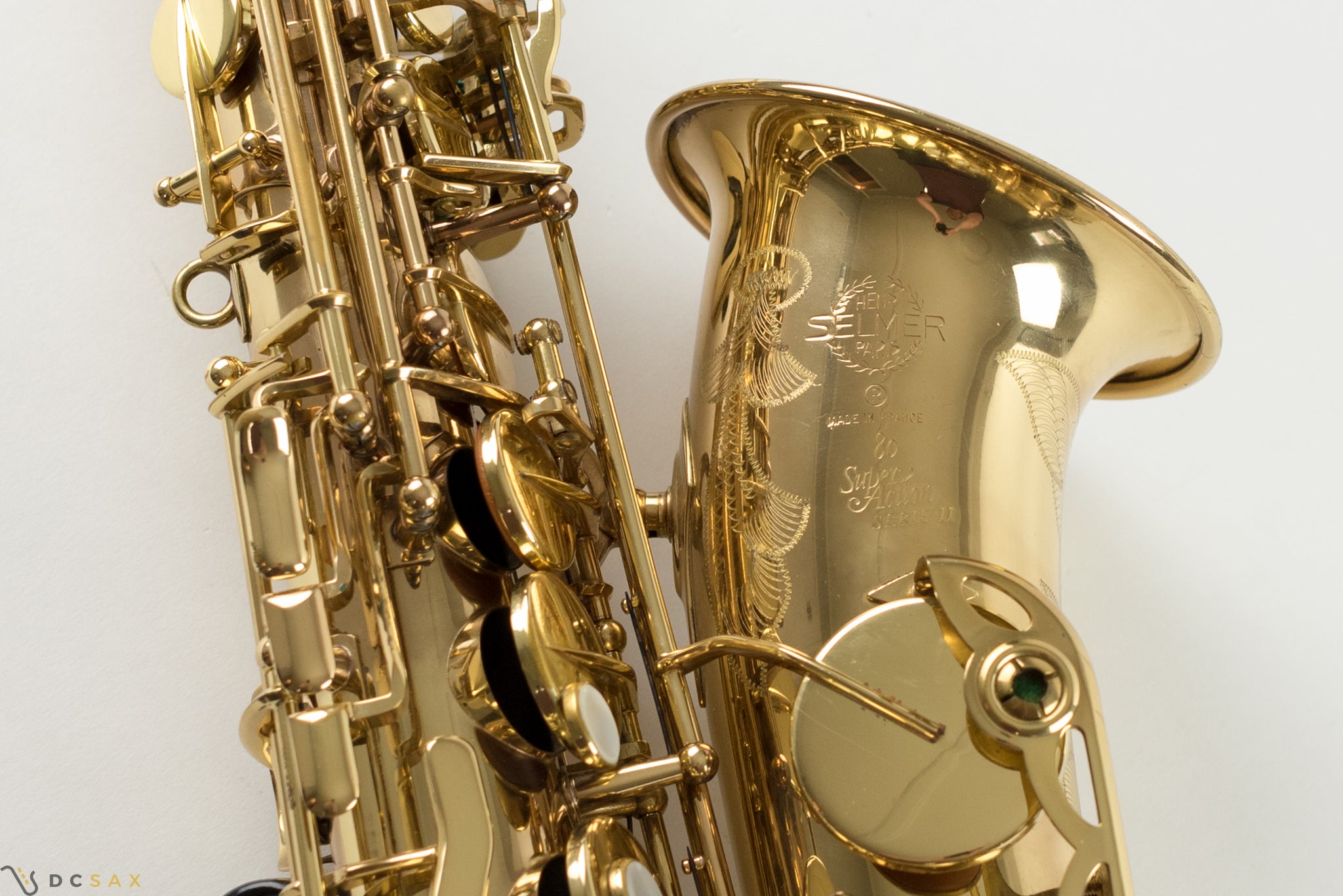 Selmer Super Action Series II Alto Saxophone, Just Serviced