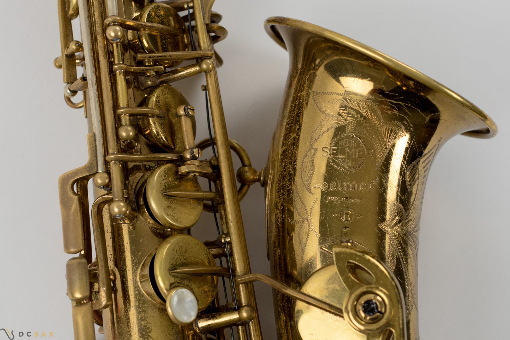 140,xxx Selmer Mark VI Alto Saxophone, Varitone Model, 90% Original Lacquer, SANBORN S/N, Overhaul