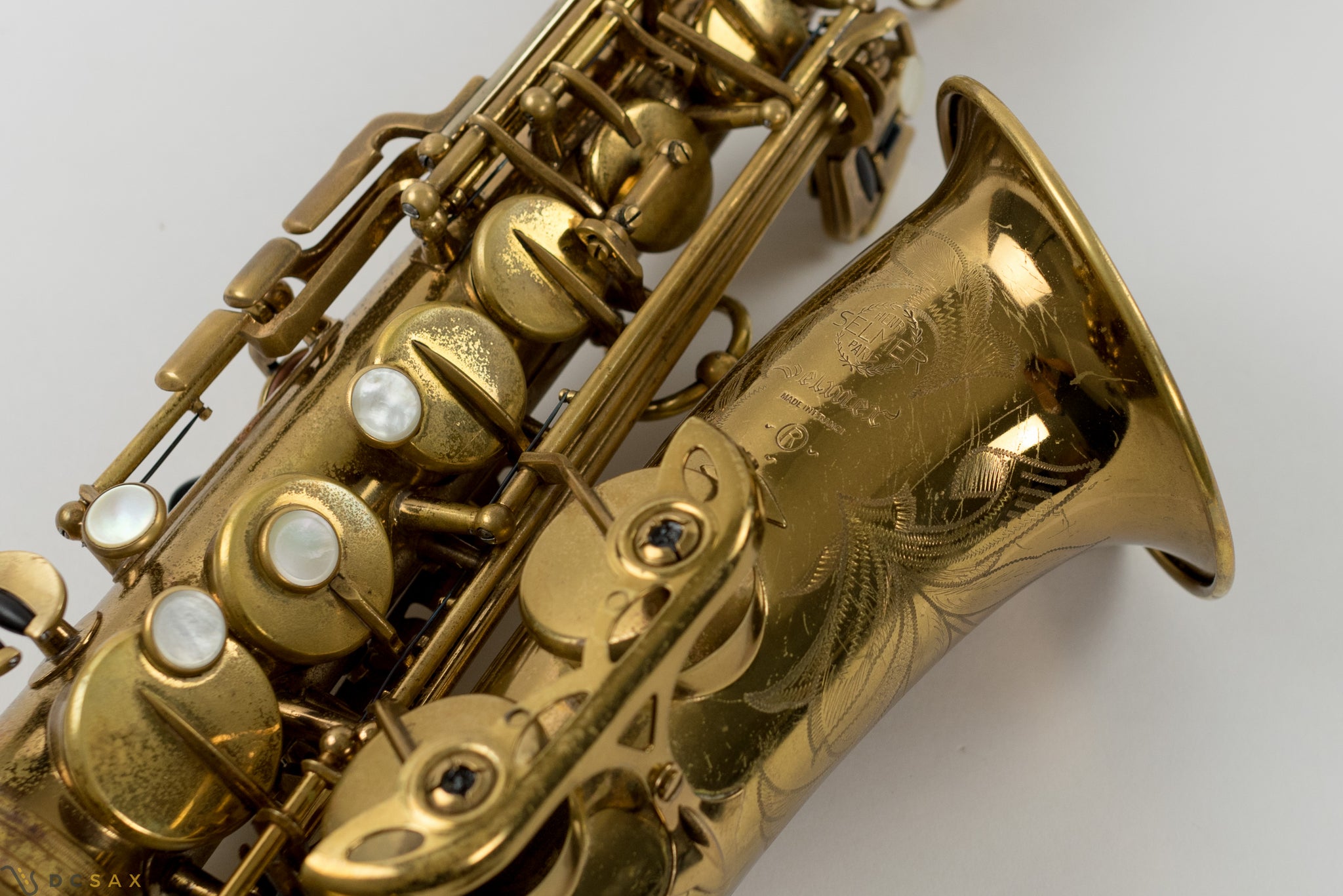 140,xxx Selmer Mark VI Alto Saxophone, Varitone Model, 90% Original Lacquer, SANBORN S/N, Overhaul