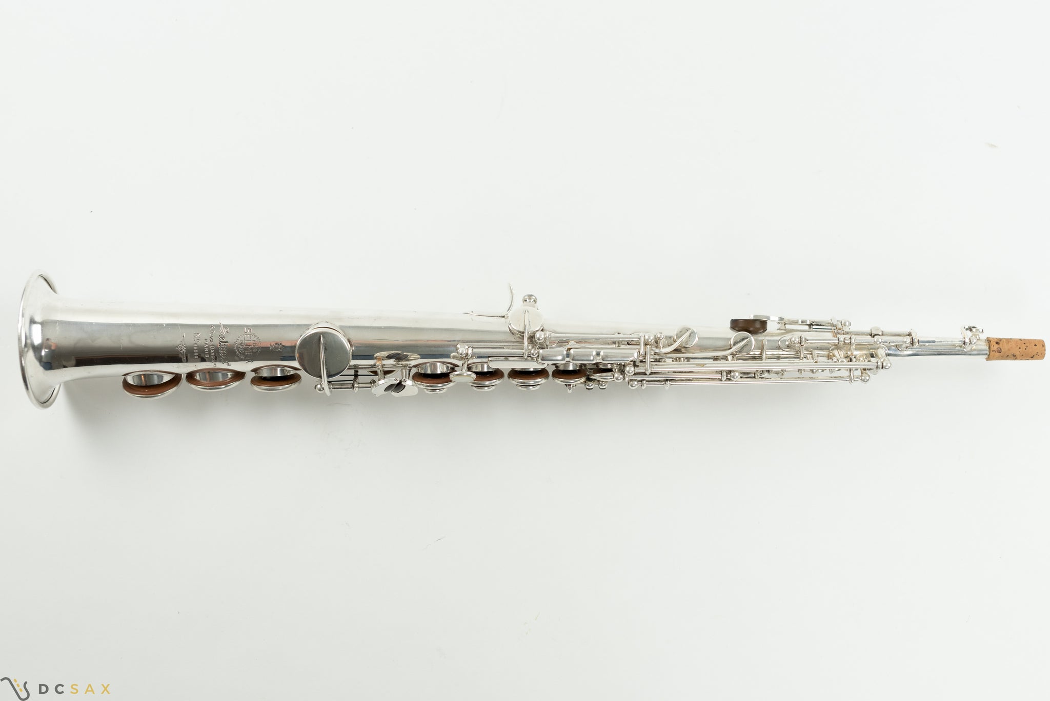 86,xxx Selmer Mark VI Soprano Saxophone, 99% Original Silver Plated, High F#, Overhauled