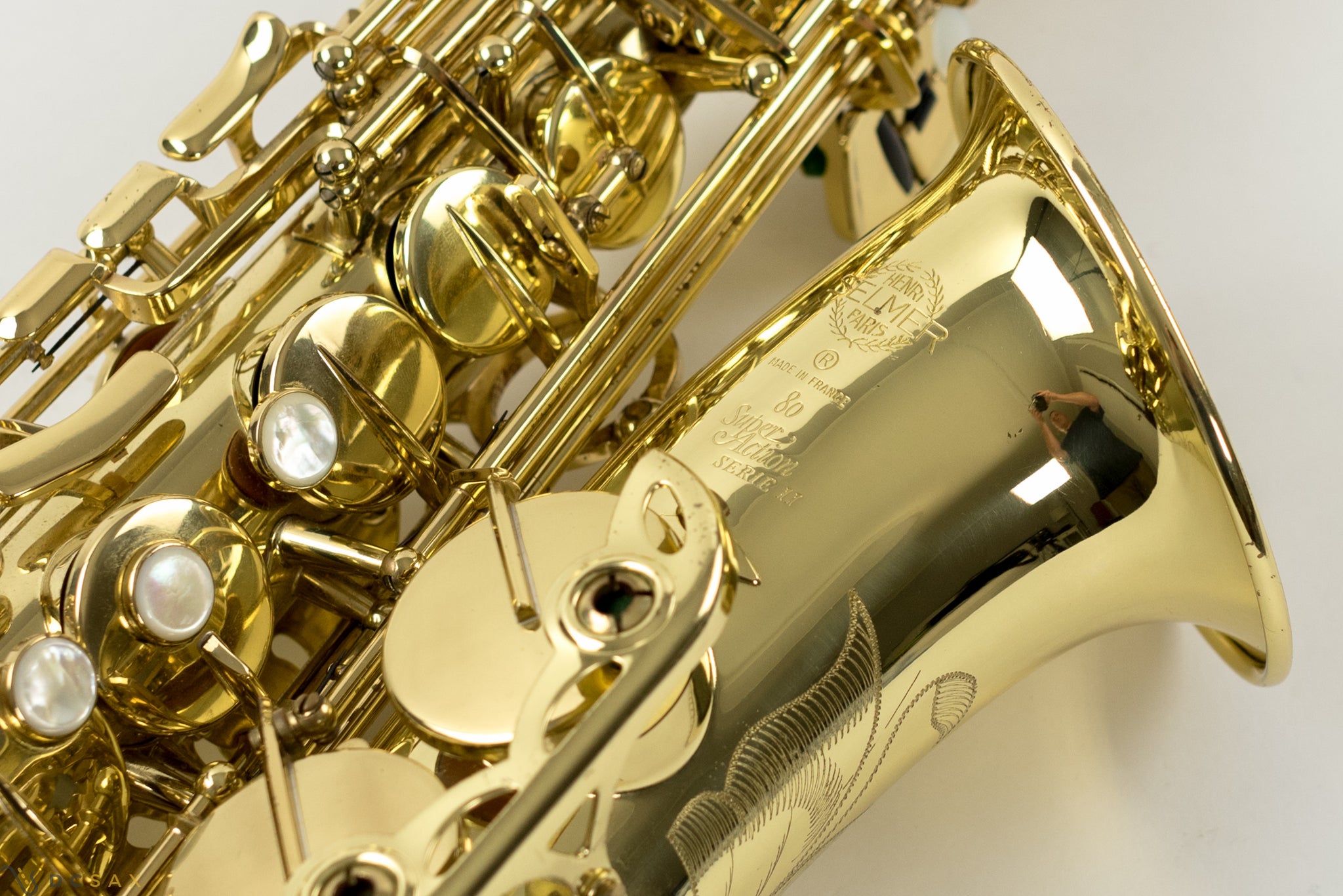 Selmer Super Action Series II Alto Saxophone, Just Serviced, Video Demo