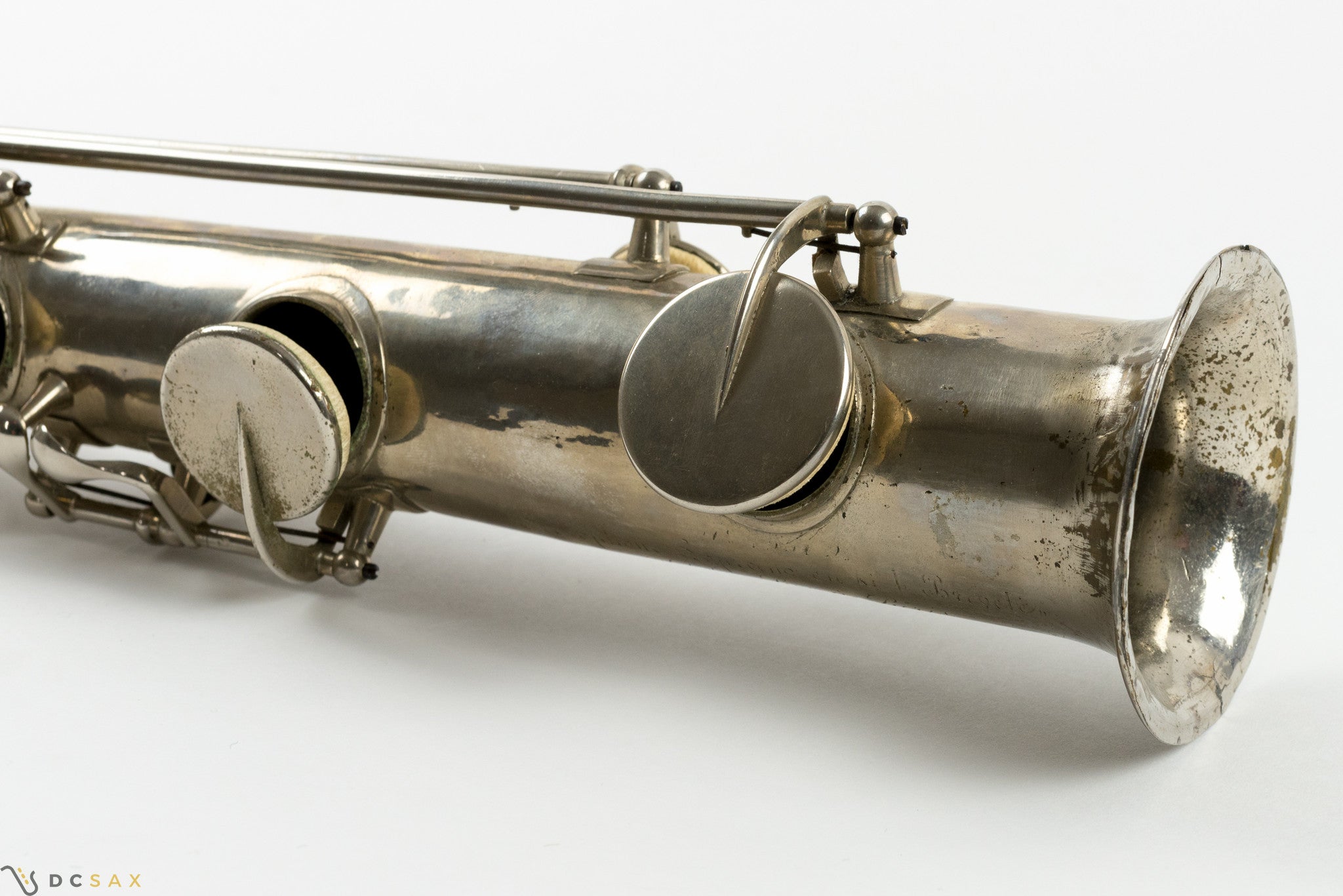 1857 Adolphe Sax Soprano Saxophone With Original Adolphe Sax Mouthpiece