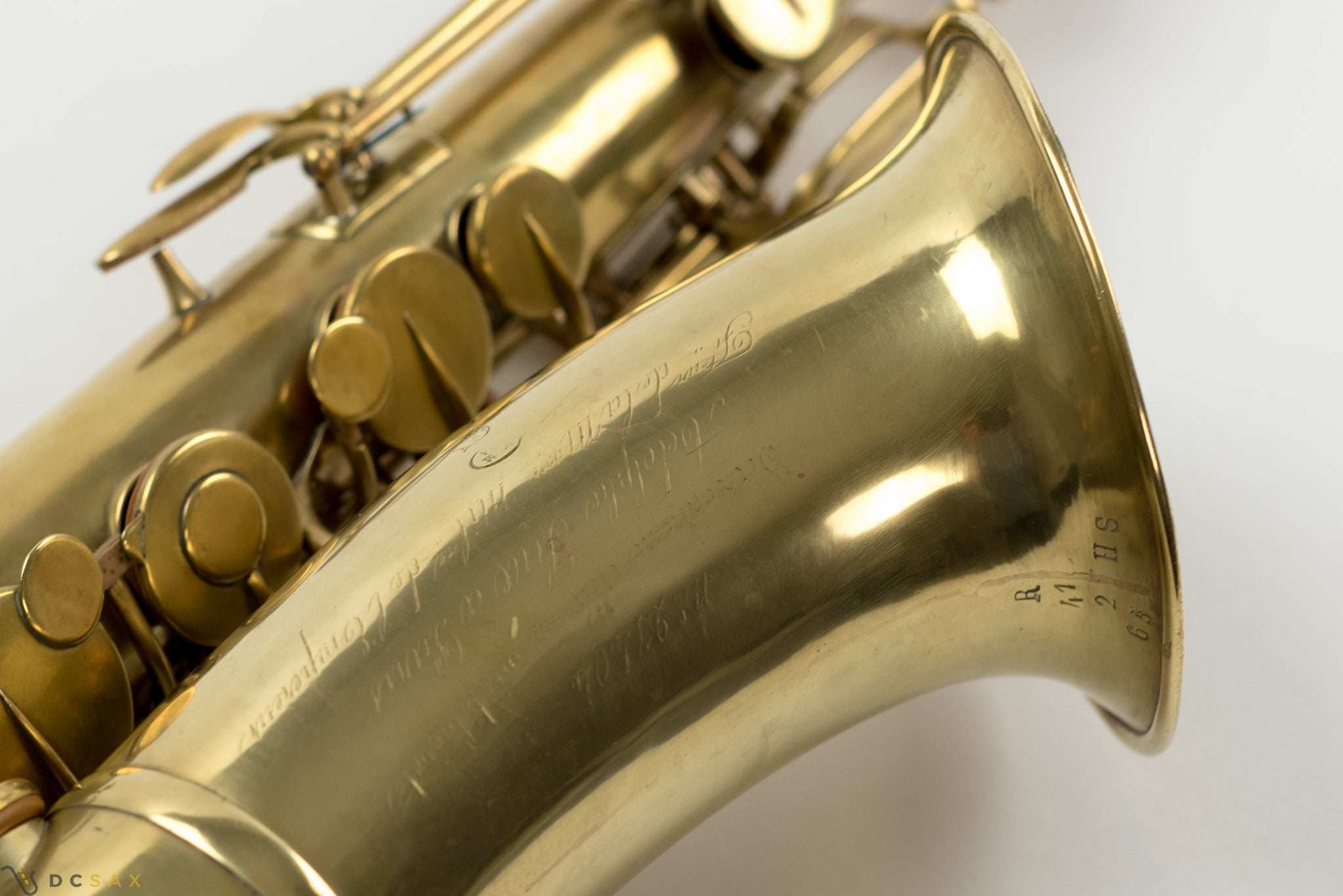 1865 Adolphe Sax Alto Saxophone, Just Restored