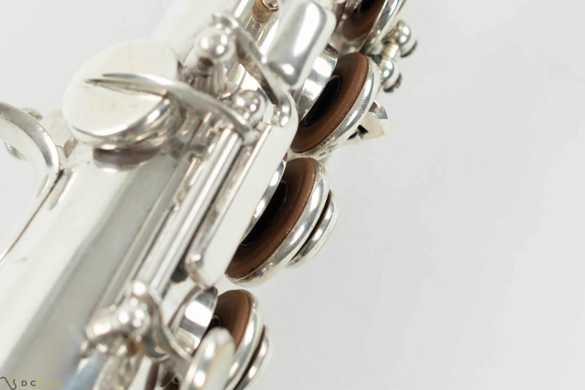 86,xxx Selmer Mark VI Soprano Saxophone, 99% Original Silver Plated, High F#, Overhauled