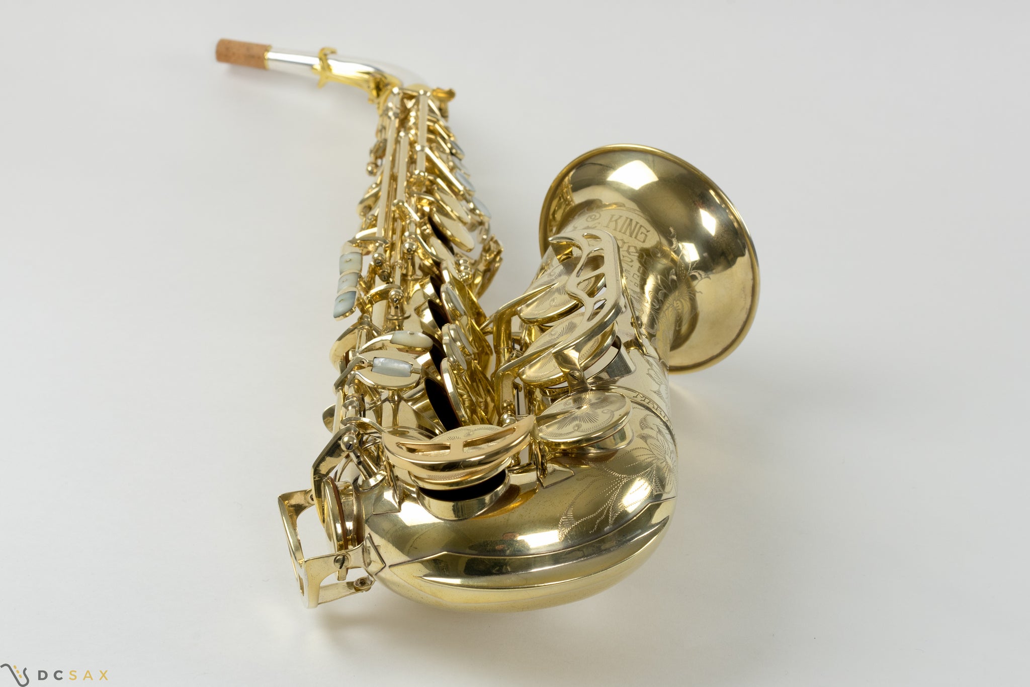 Gold Plated King Super 20 Alto Saxophone, Full Pearls, 297,xxx, Charlie Parker S/N