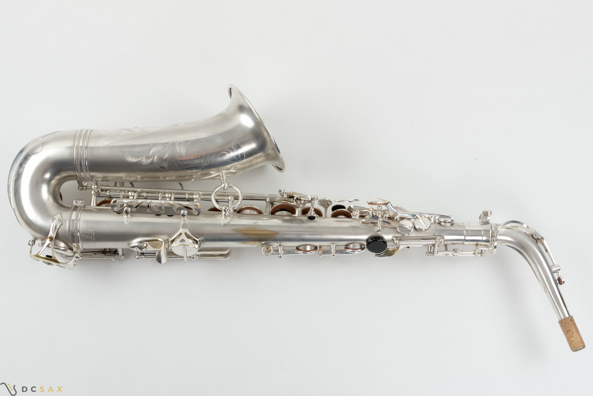 83,xxx Selmer Mark VI Alto Saxophone, 99% Original Satin Silver Plate, Medium Bow, Overhaul, WOW