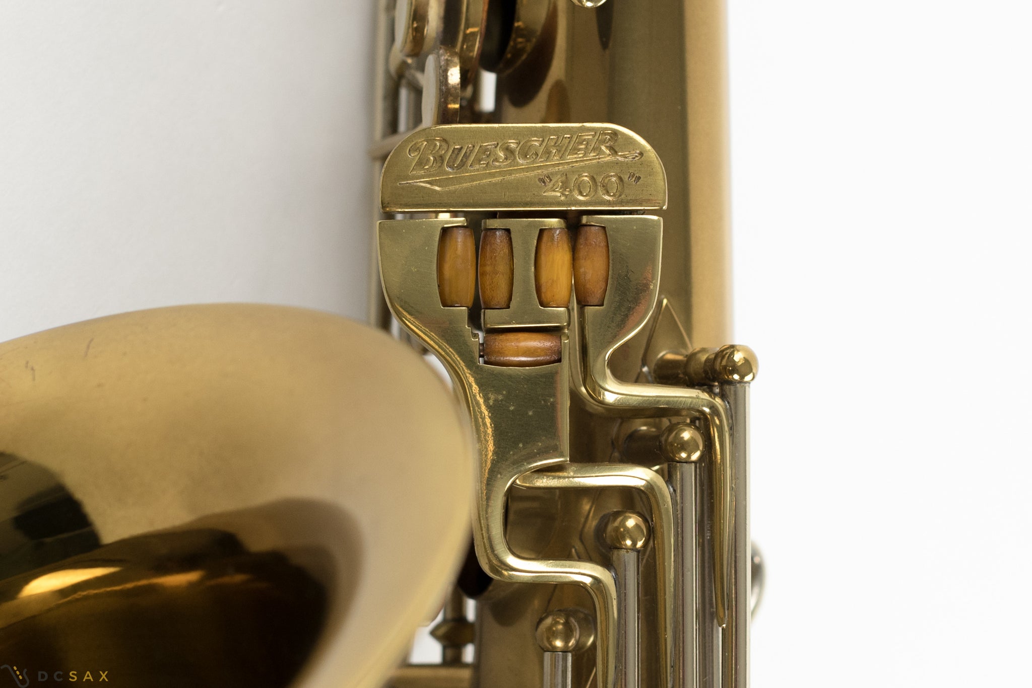 Buescher 400 Top Hat and Cane Tenor Saxophone, Near Mint, Original Lacquer