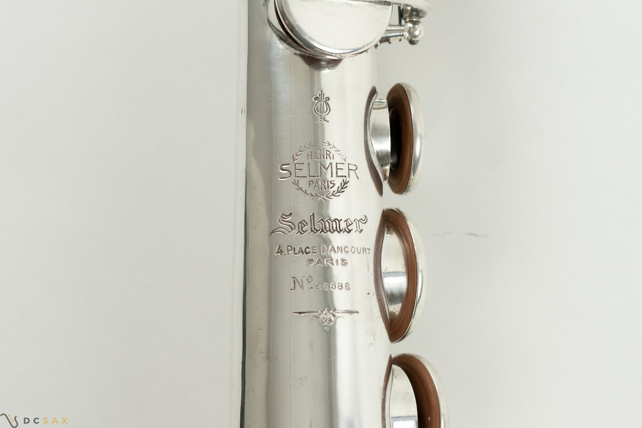 86,xxx Selmer Mark VI Soprano Saxophone, 99% Original Silver Plated, High F#, Overhauled