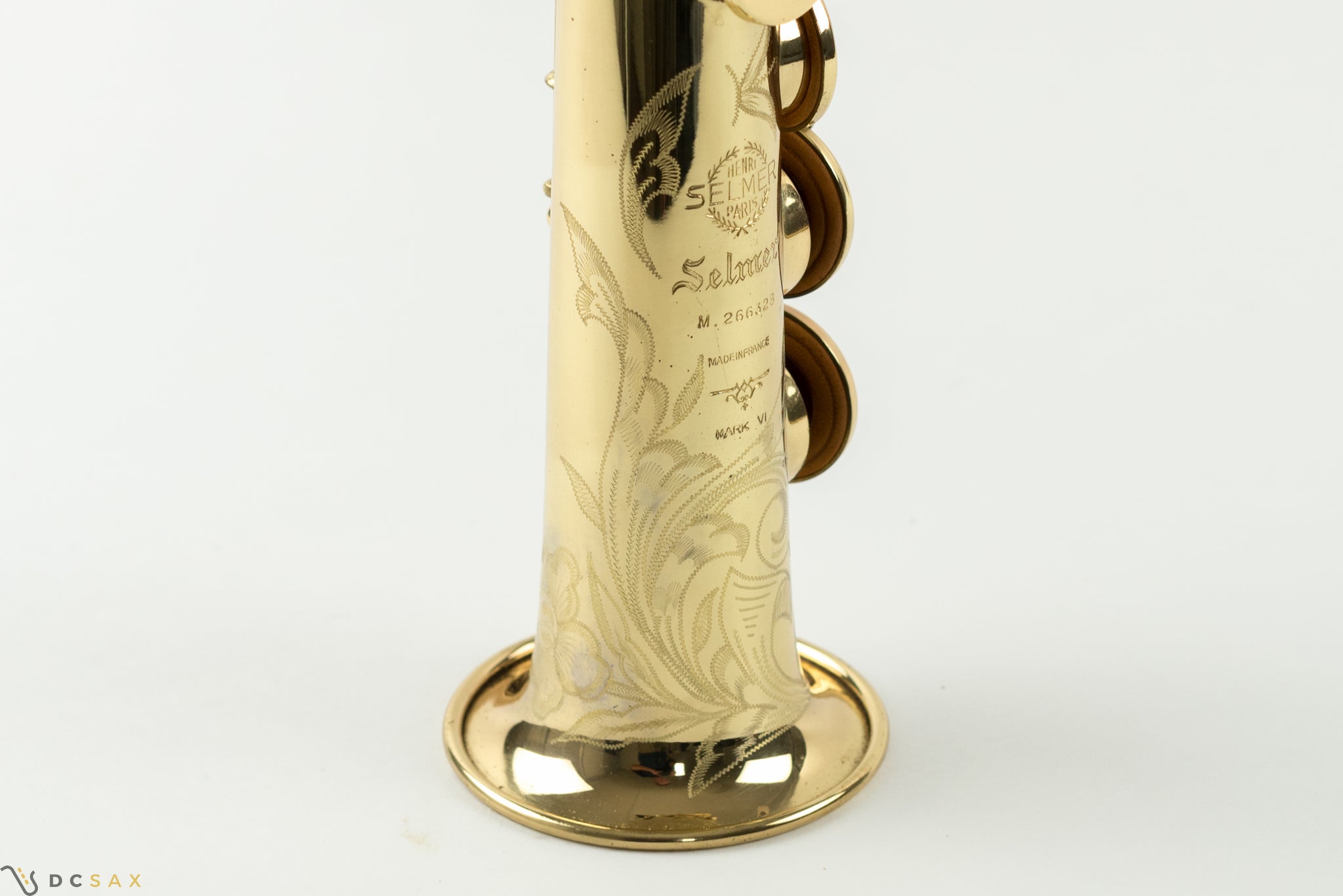 Selmer Mark VI Soprano Saxophone, AMERICAN ENGRAVED, Original Lacquer