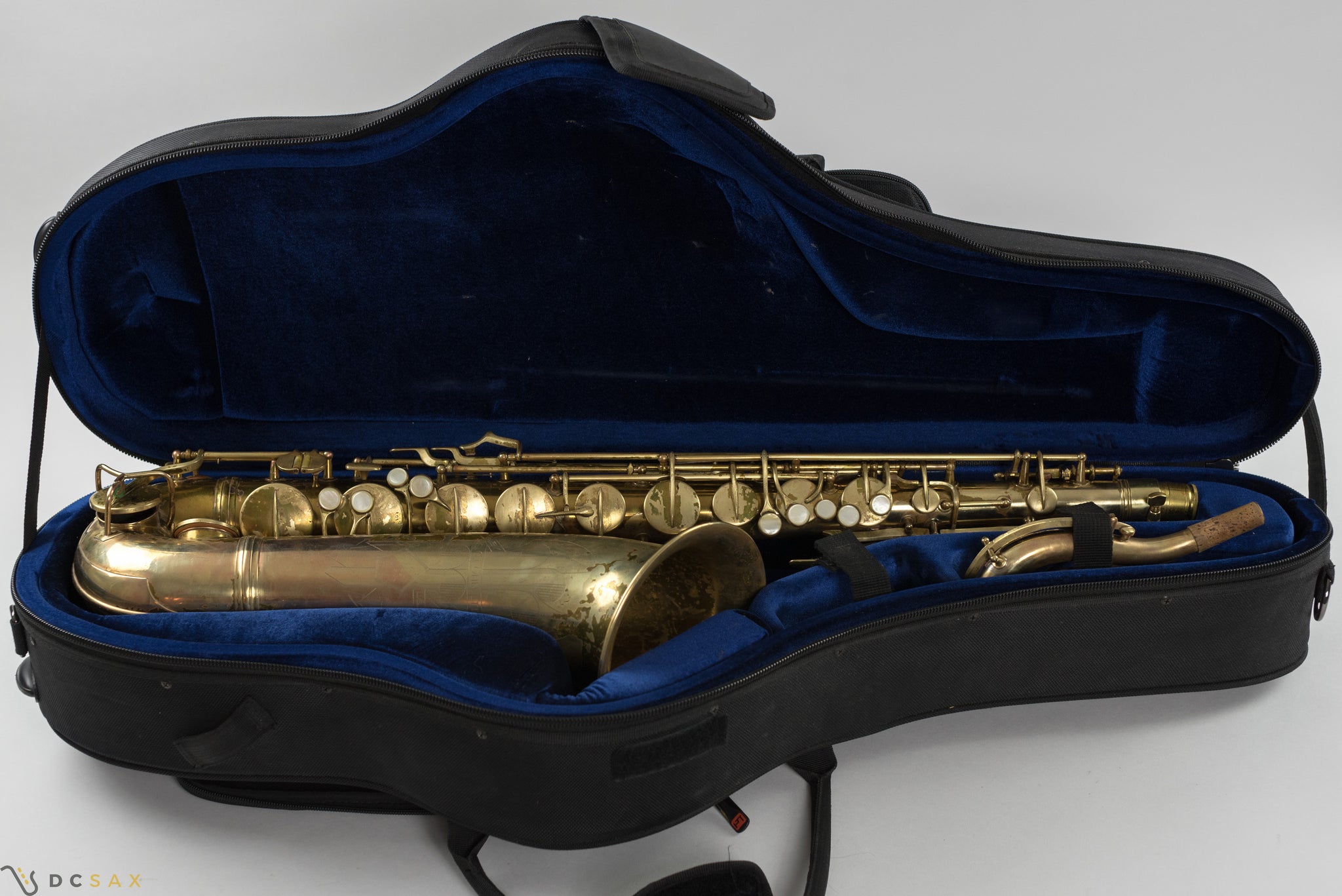 1941 Conn 10M Tenor Saxophone ORIGINAL LACQUER, ROLLED TONE HOLES
