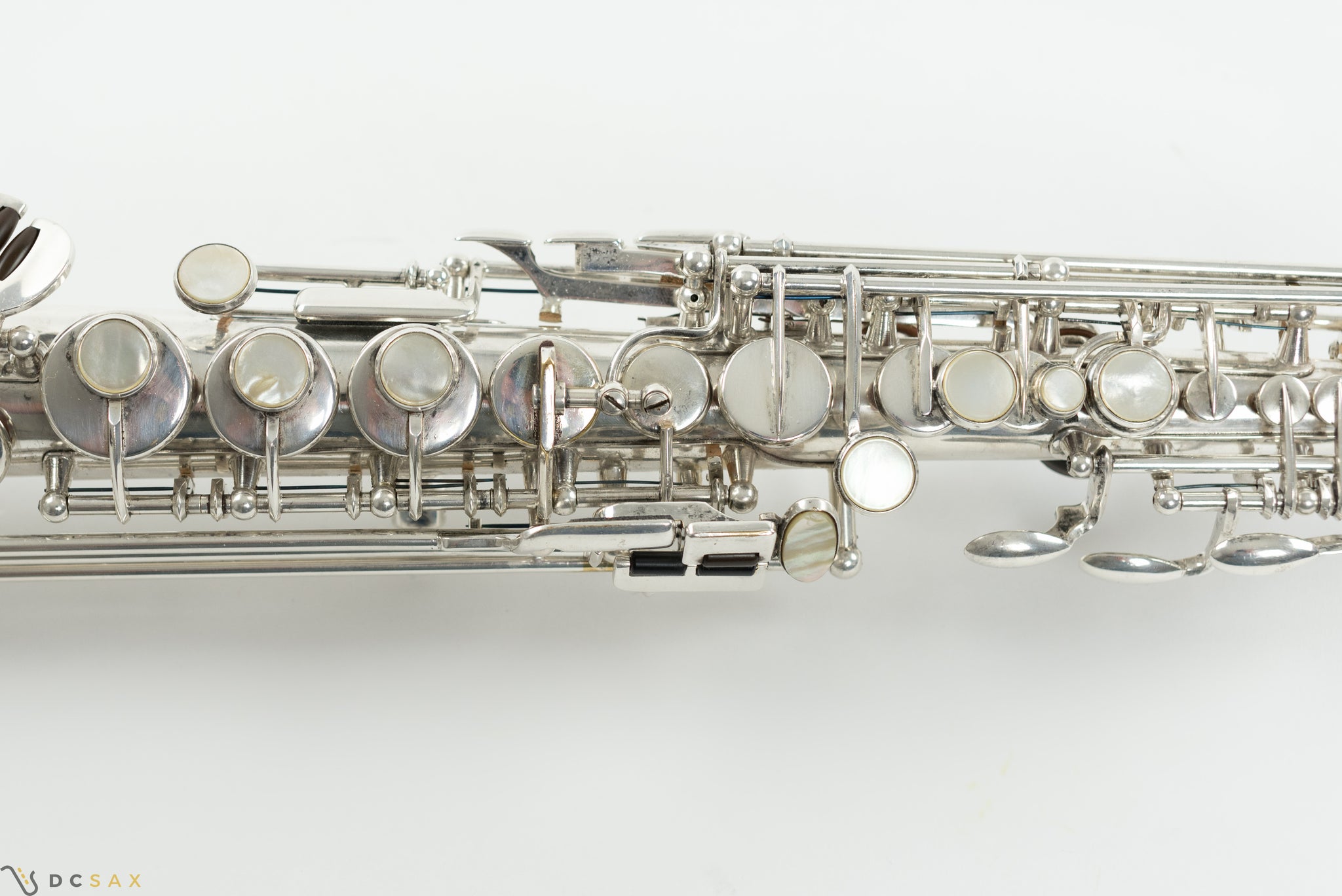 86,xxx Selmer Mark VI Soprano Saxophone, 99% Original Silver Plated, High F#, Overhauled