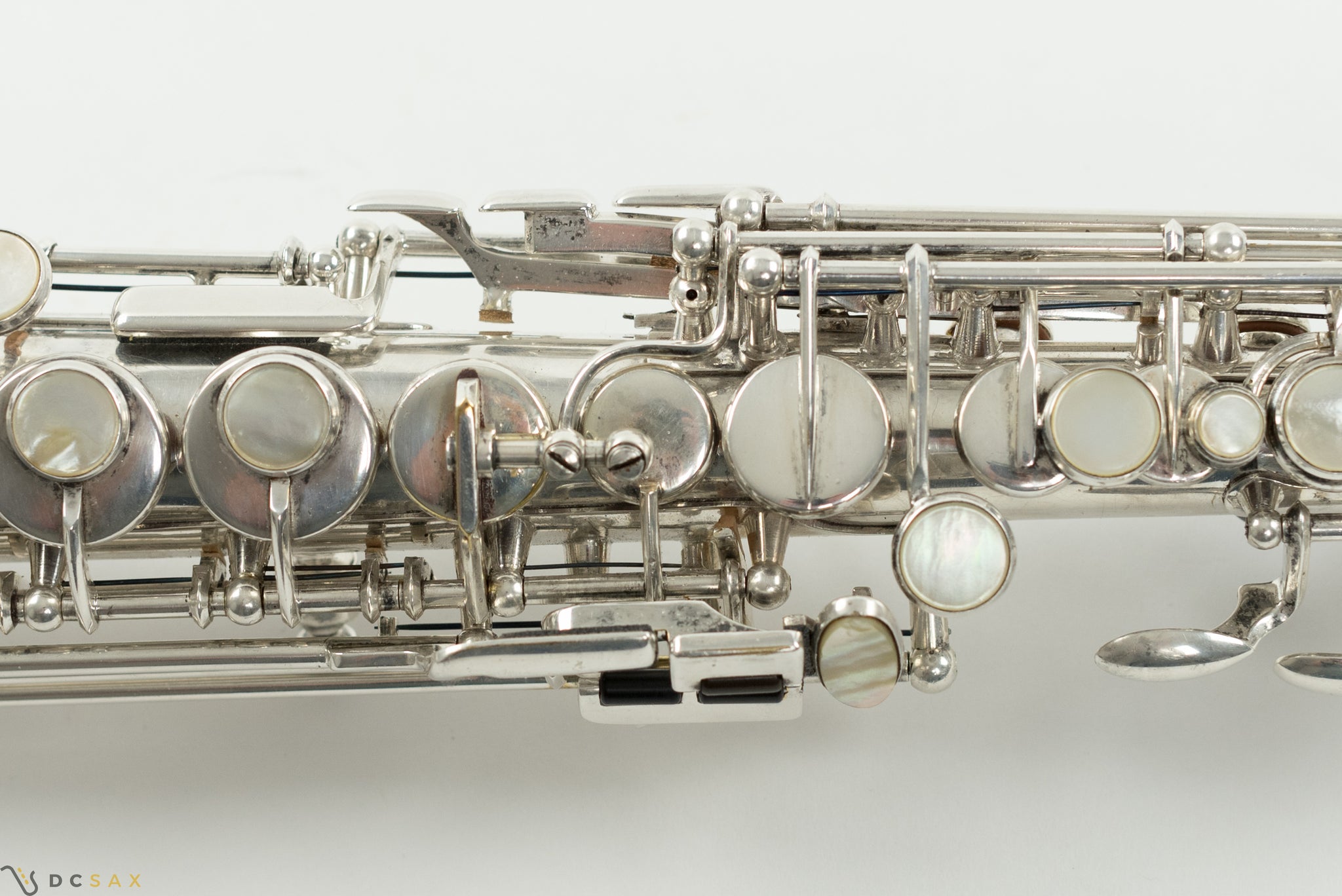 86,xxx Selmer Mark VI Soprano Saxophone, 99% Original Silver Plated, High F#, Overhauled