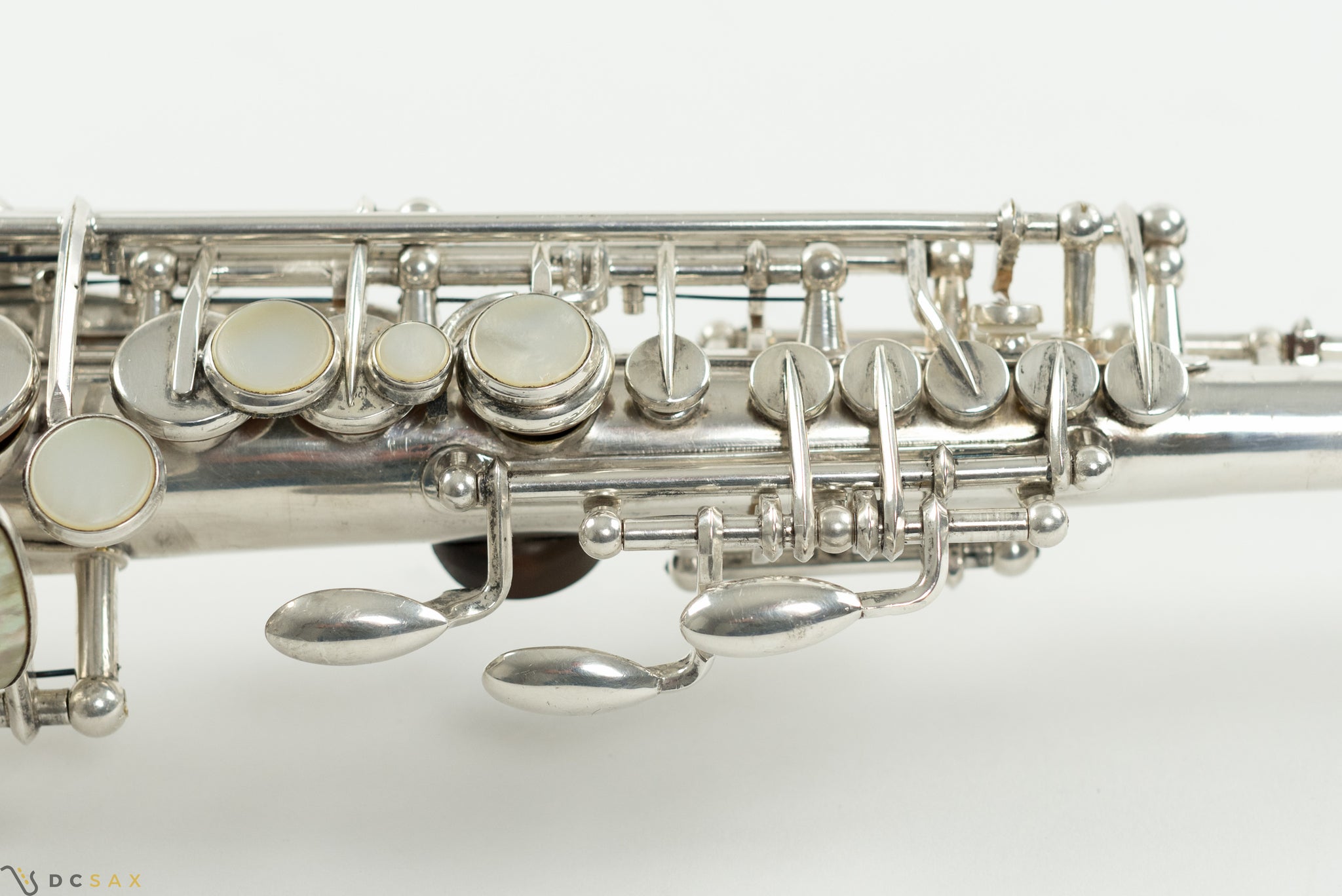 86,xxx Selmer Mark VI Soprano Saxophone, 99% Original Silver Plated, High F#, Overhauled