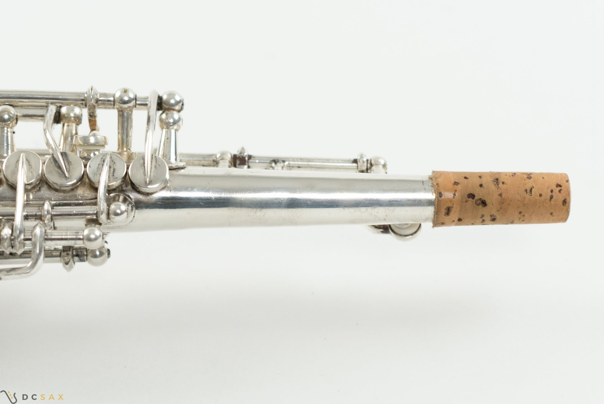 86,xxx Selmer Mark VI Soprano Saxophone, 99% Original Silver Plated, High F#, Overhauled