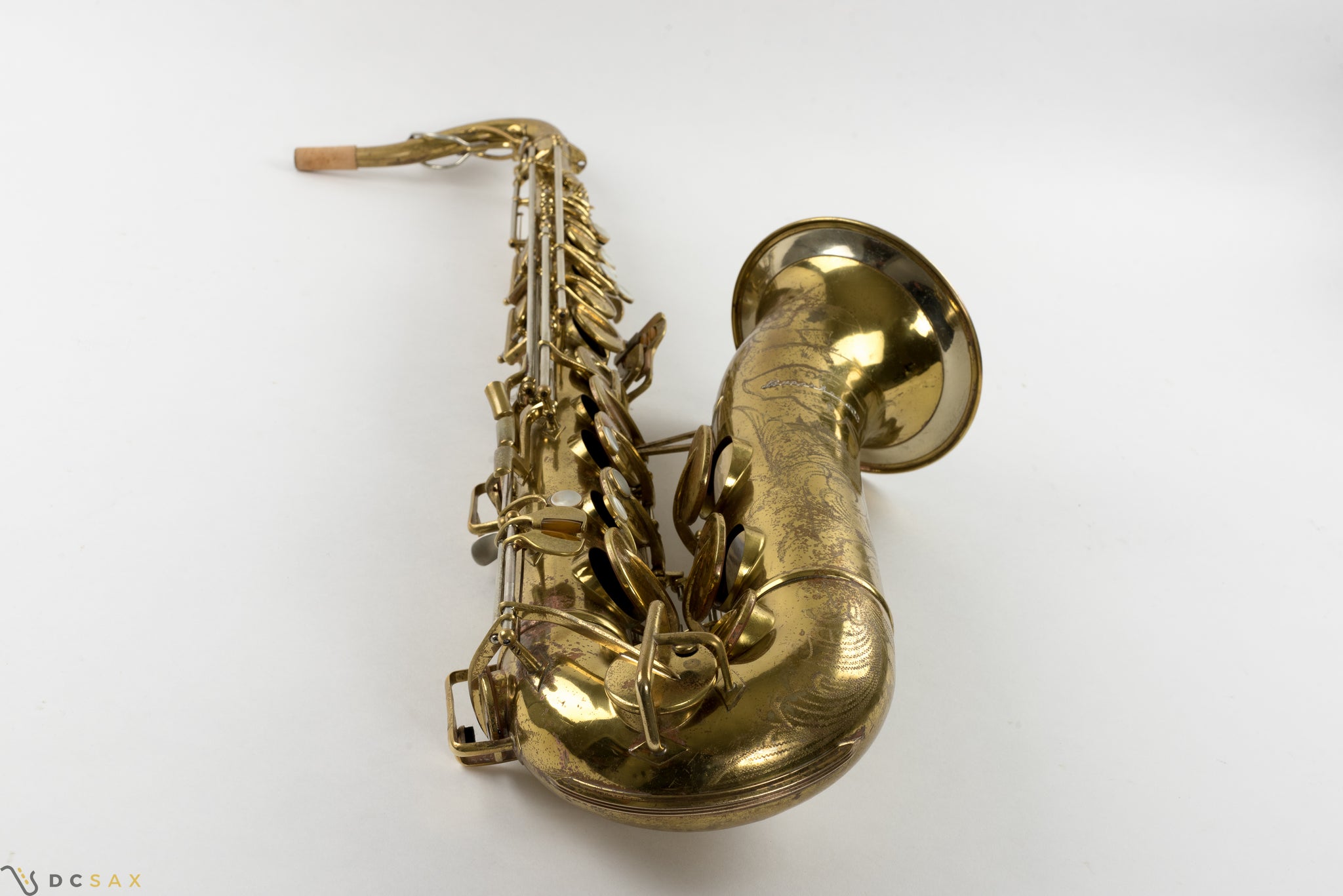 1949 Buescher 400 Top Hat and Cane Tenor Saxophone, Fresh Overhaul, Original Lacquer, Video